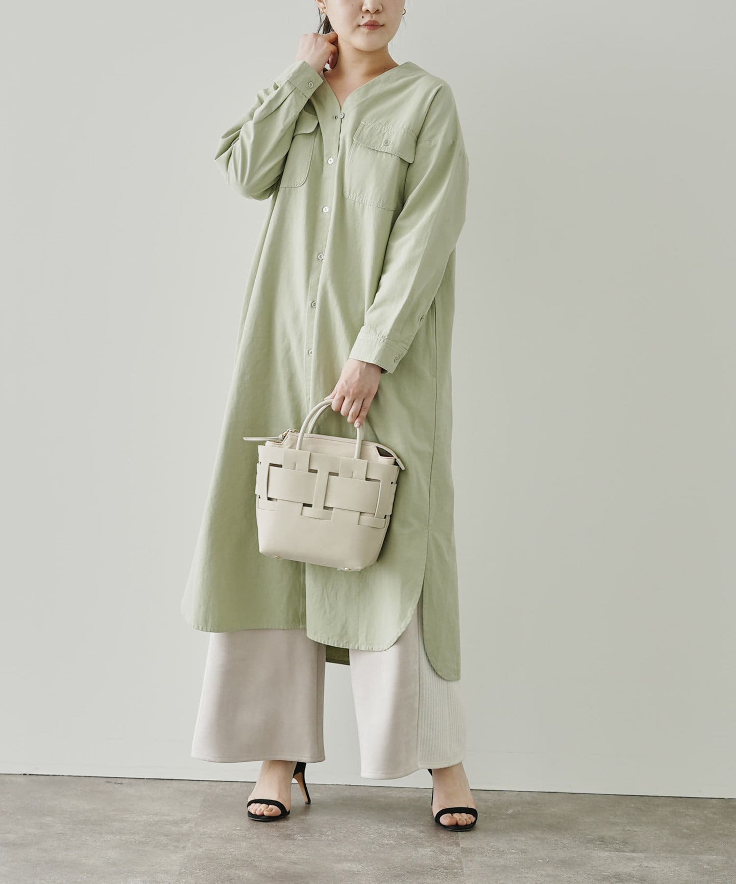 ダブルvポケットワンピース Jena Espace Merveilleux ジェナ エスパスメルヴェイユ レディース Pal Closet パルクローゼット パルグループ公式ファッション通販サイト