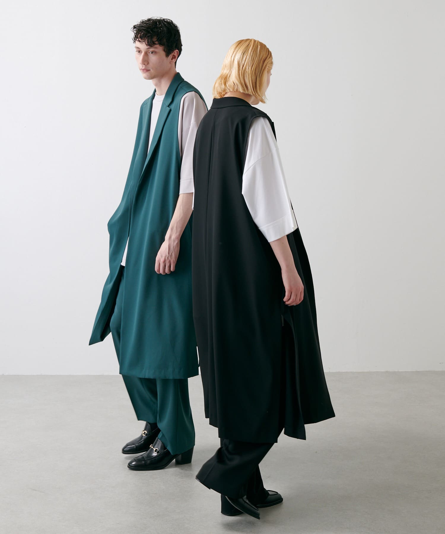 ノースリーブロングジャケット Lui S ルイス メンズ Pal Closet パルクローゼット パルグループ公式ファッション通販サイト