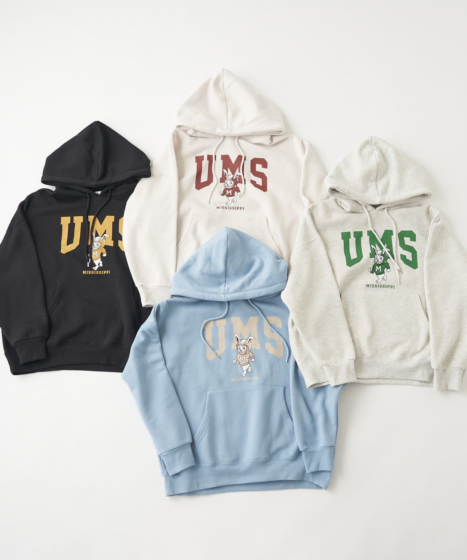 OLIVE des OLIVE OUTLET(オリーブ・デ・オリーブ アウトレット) 【dsf】College print hoodie