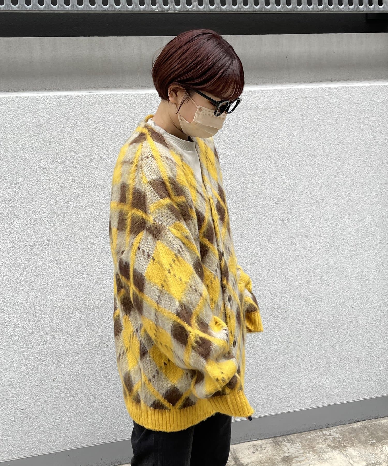 モヘアタッチアーガイル柄カーディガン Cpcm シーピーシーエム メンズ Pal Closet パルクローゼット パルグループ公式ファッション通販サイト