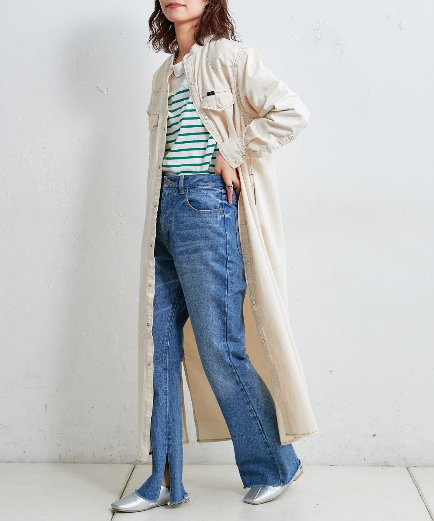 Lee リー 別注ウエスタンシャツワンピース Ciaopanic Typy チャオパニックティピー レディース Pal Closet パルクローゼット パルグループ公式ファッション通販サイト