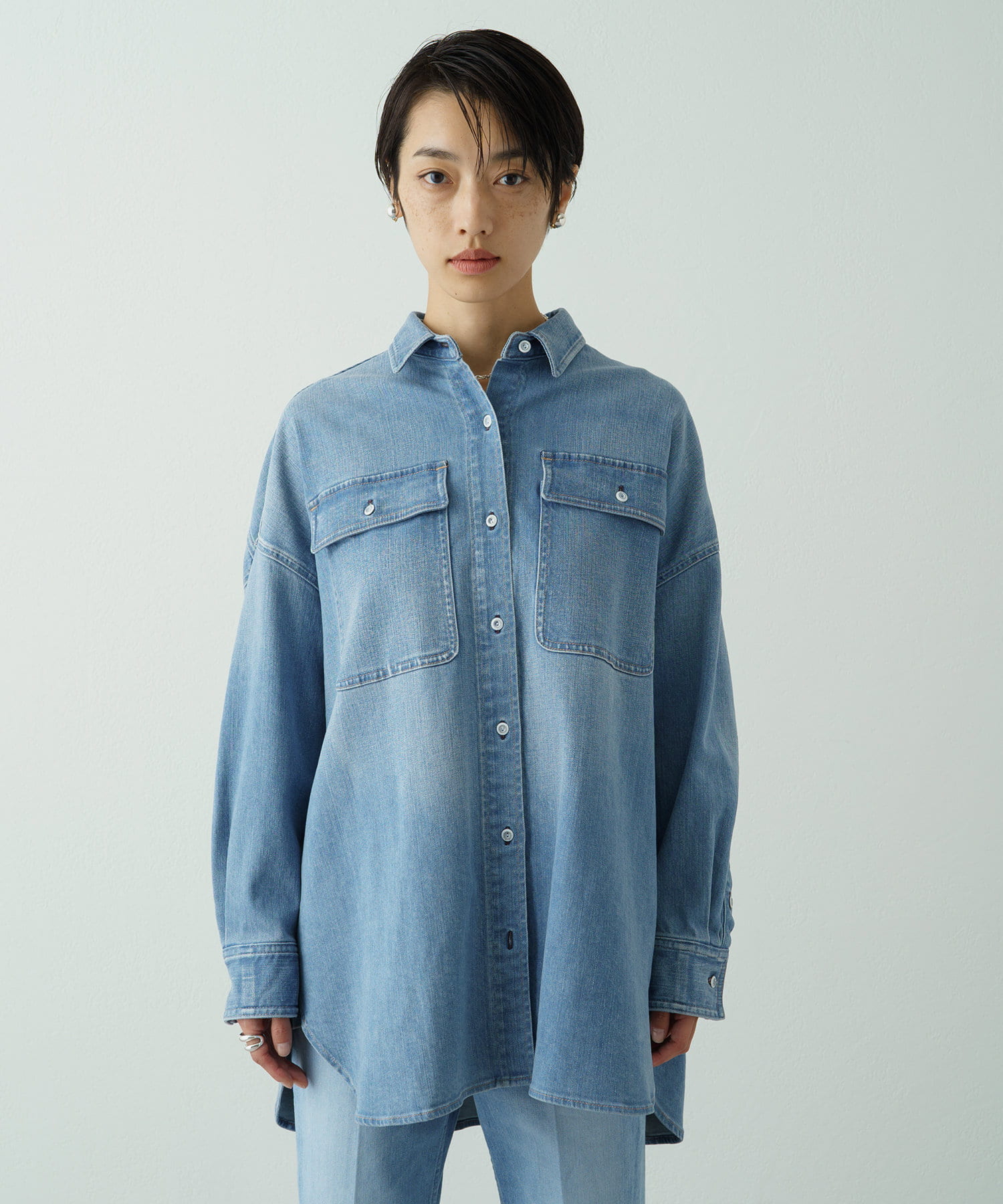 ルル⭐︎様専用 【Healthy denim/ヘルシーデニム】シャツ elc.or.jp