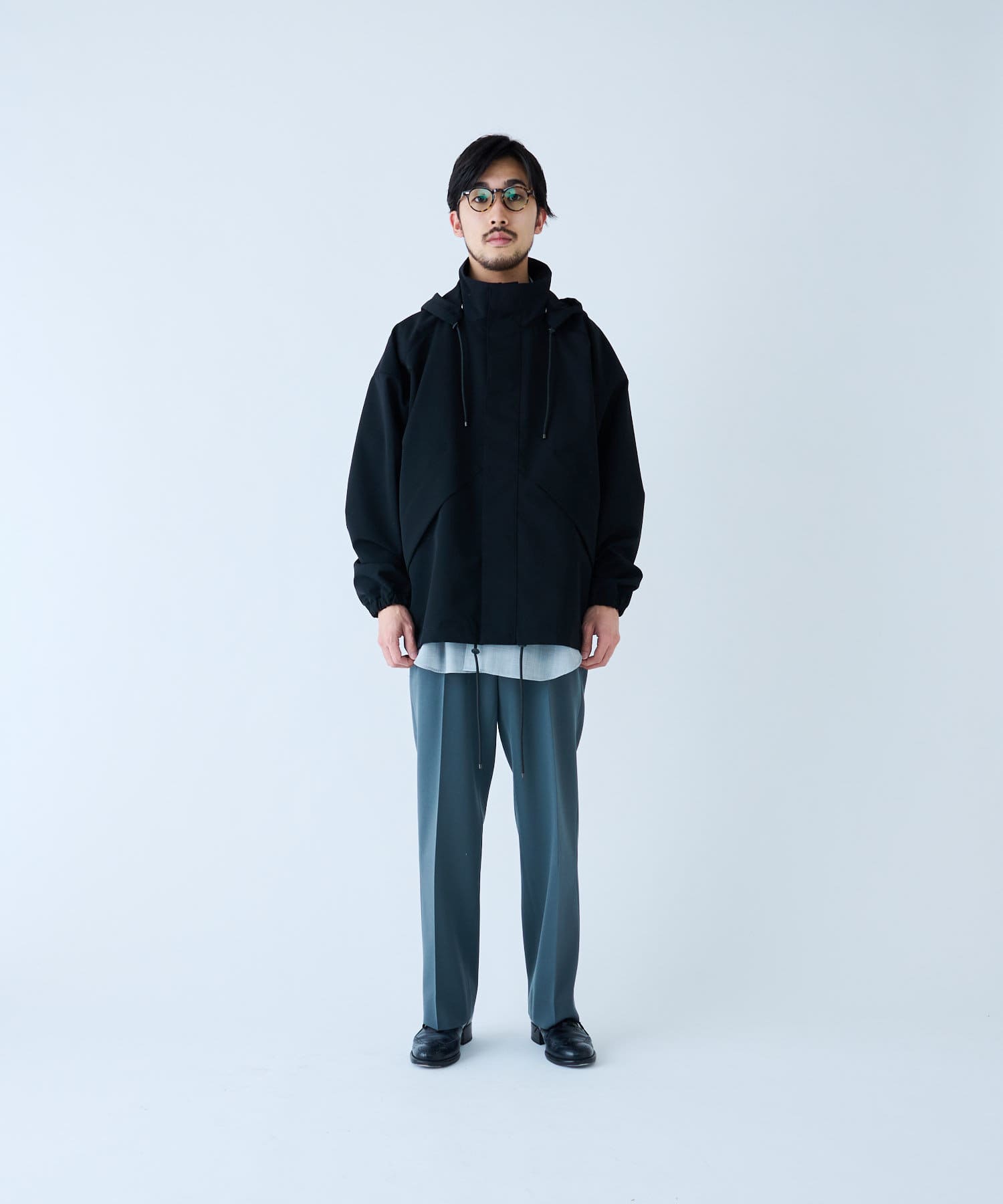 AURALEE Wool Max Canvas Hooded Blouson ジャケット/アウター