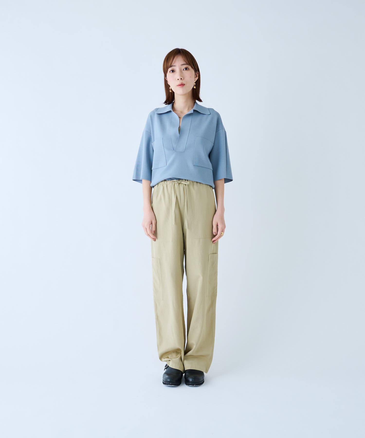 AURALEE / RIB KNIT SKIPPER | BLOOM&BRANCH(ブルームアンドブランチ