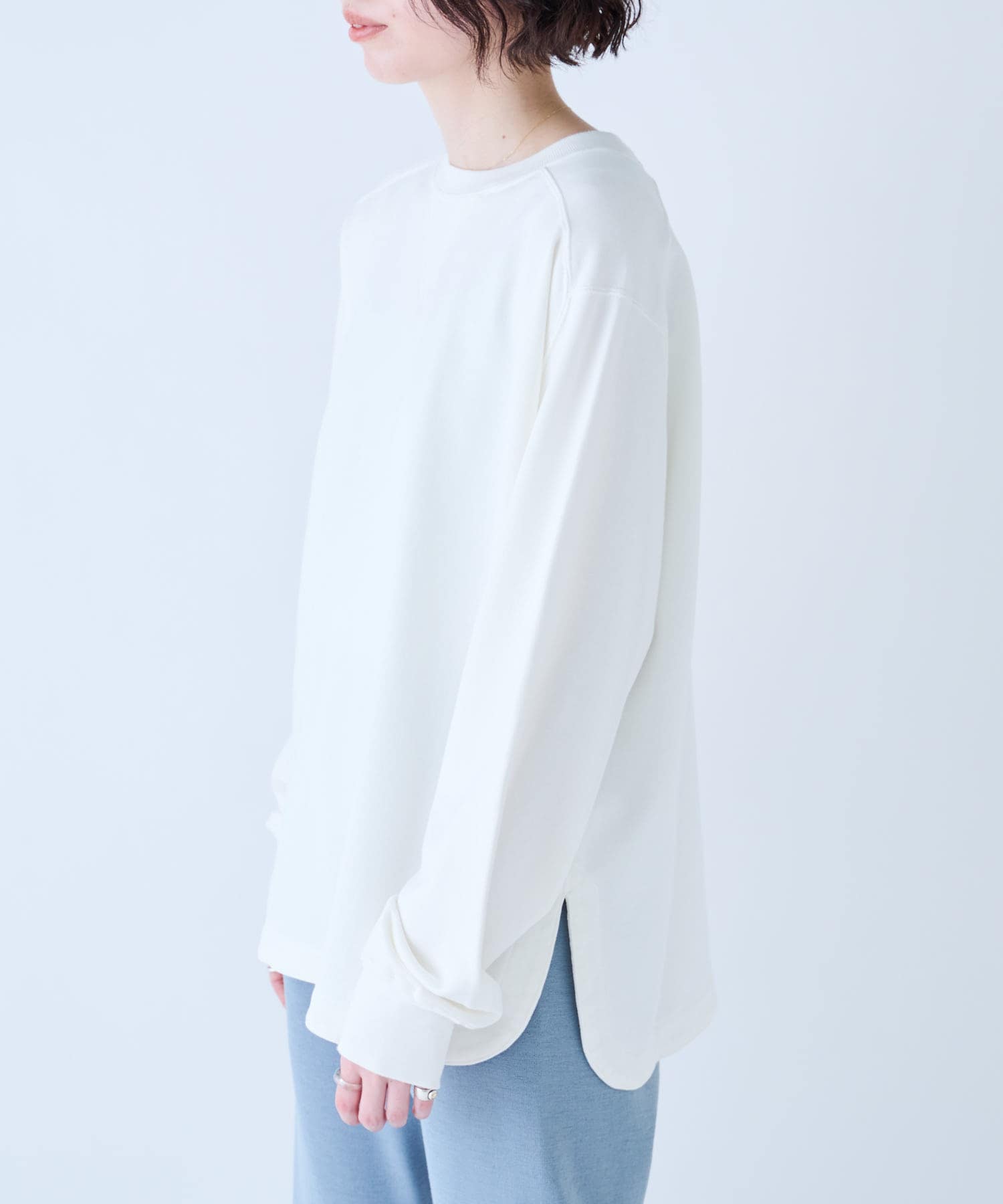 AURALEE】22SS LIGHT FLOWY SWEAT P/Oスウェット - トレーナー/スウェット