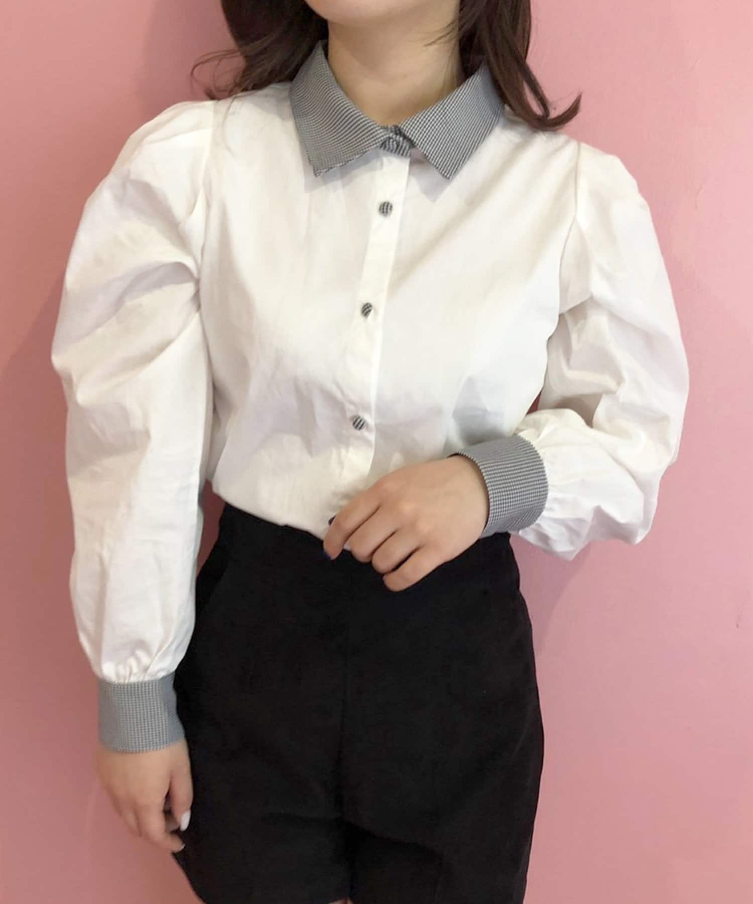 チェック柄クレリックシャツ Olive Des Olive オリーブ デ オリーブ レディース Pal Closet パルクローゼット パルグループ公式ファッション通販サイト