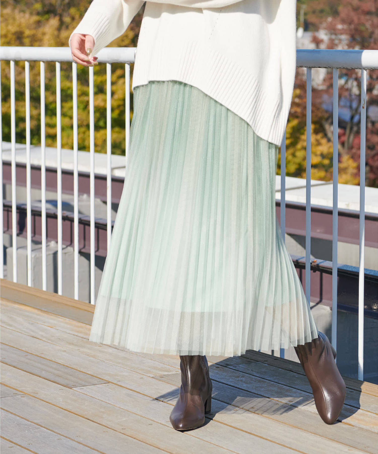シンプルでおしゃれ ビンテージ 70s ロング 巻き スカート タマムシ