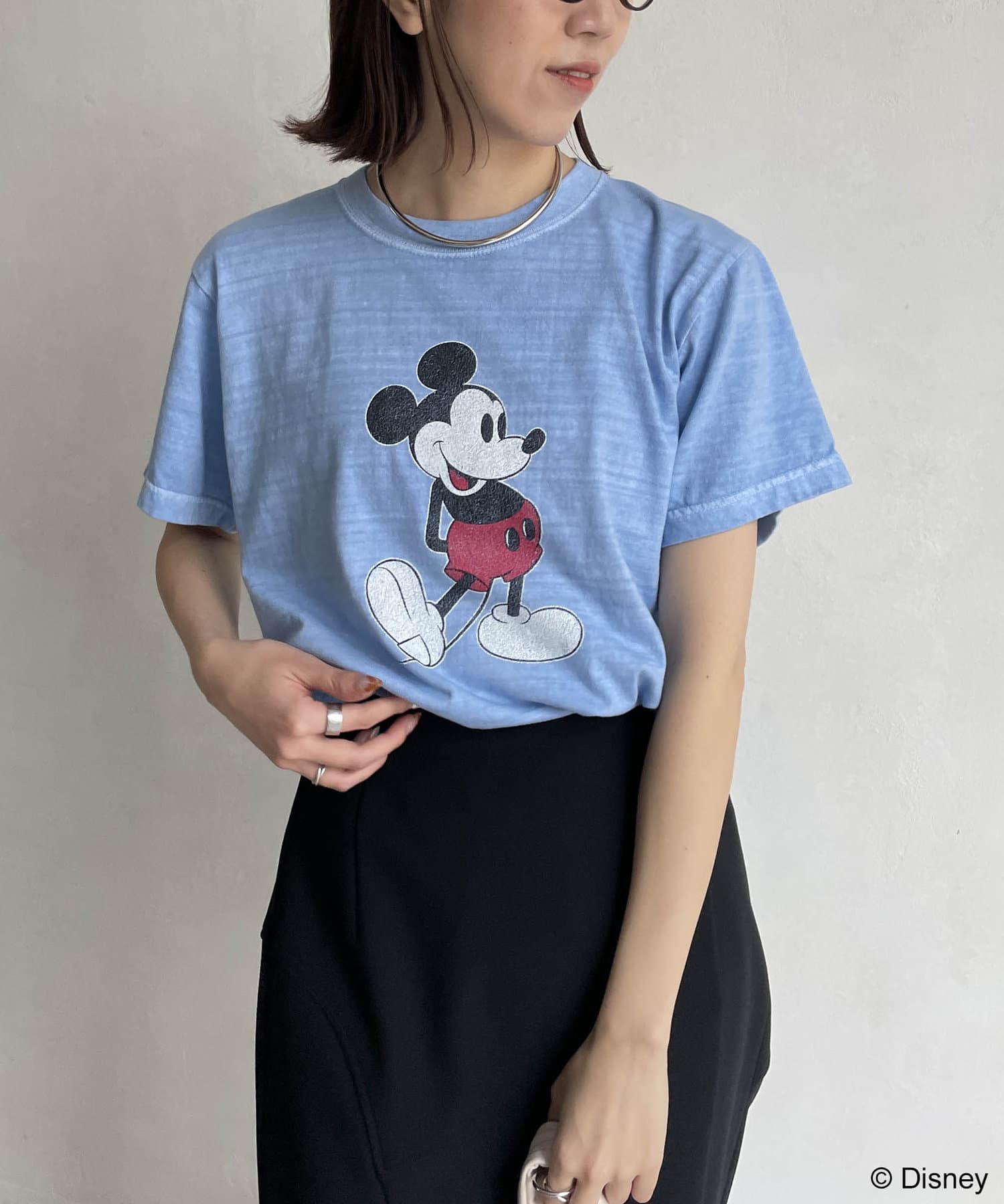 CAPRICIEUX LE'MAGE(カプリシュレマージュ) 【GOOD ROCK SPEED】MICKEY Tシャツ