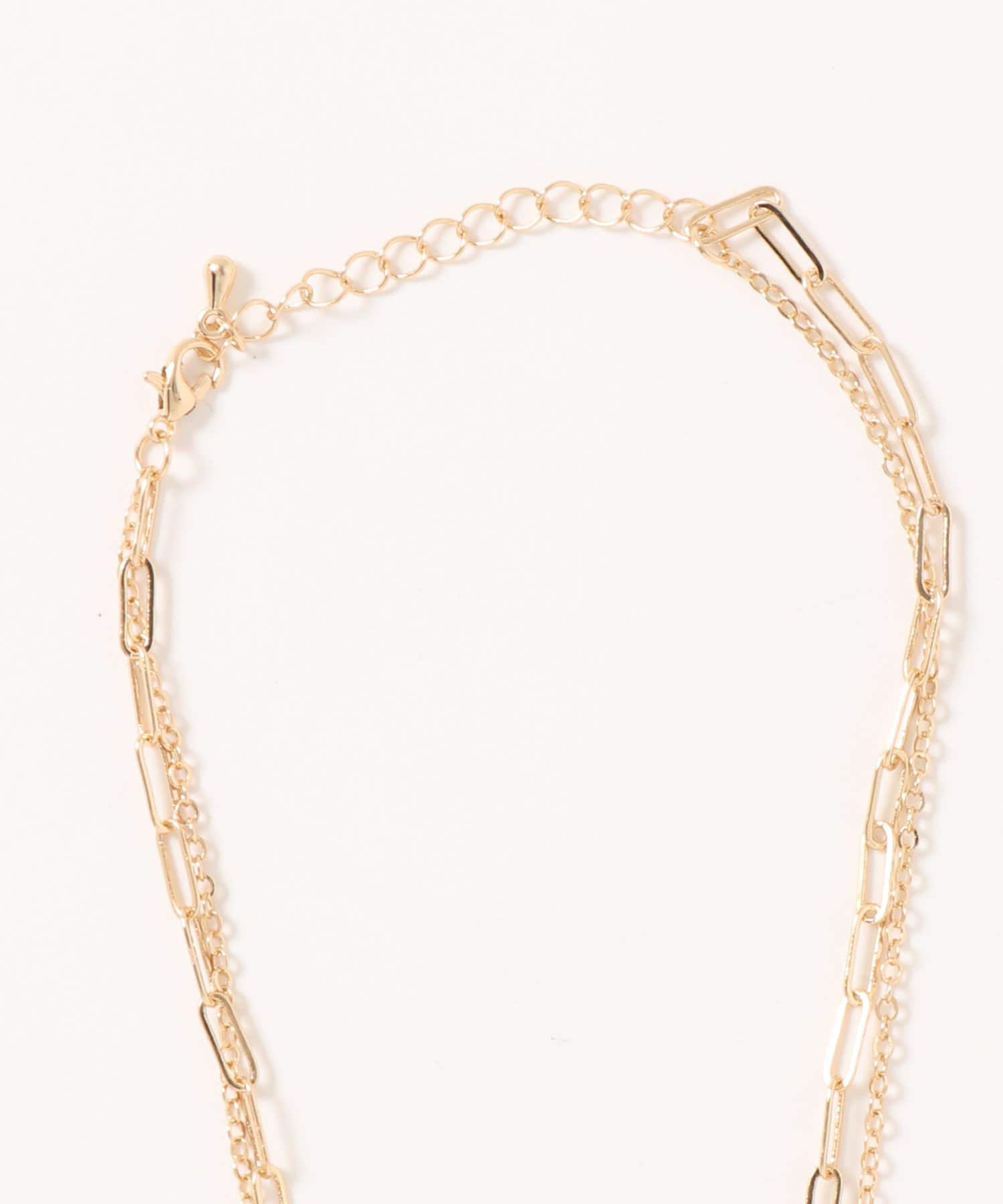 natural couture(ナチュラルクチュール) メタルプレートネックレス