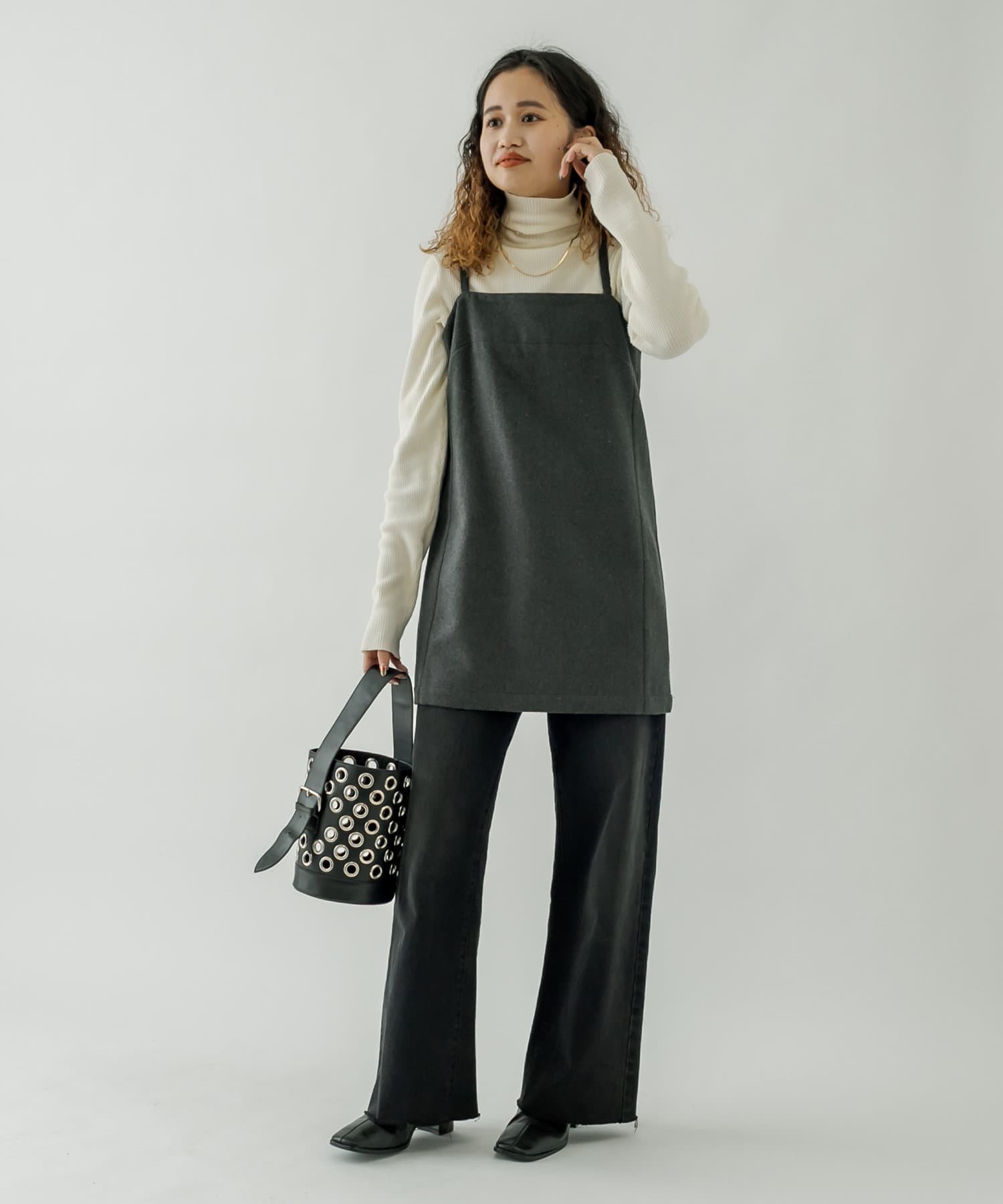 ウールタッチミニワンピース Mystic ミスティック レディース Pal Closet パルクローゼット パルグループ公式ファッション通販サイト