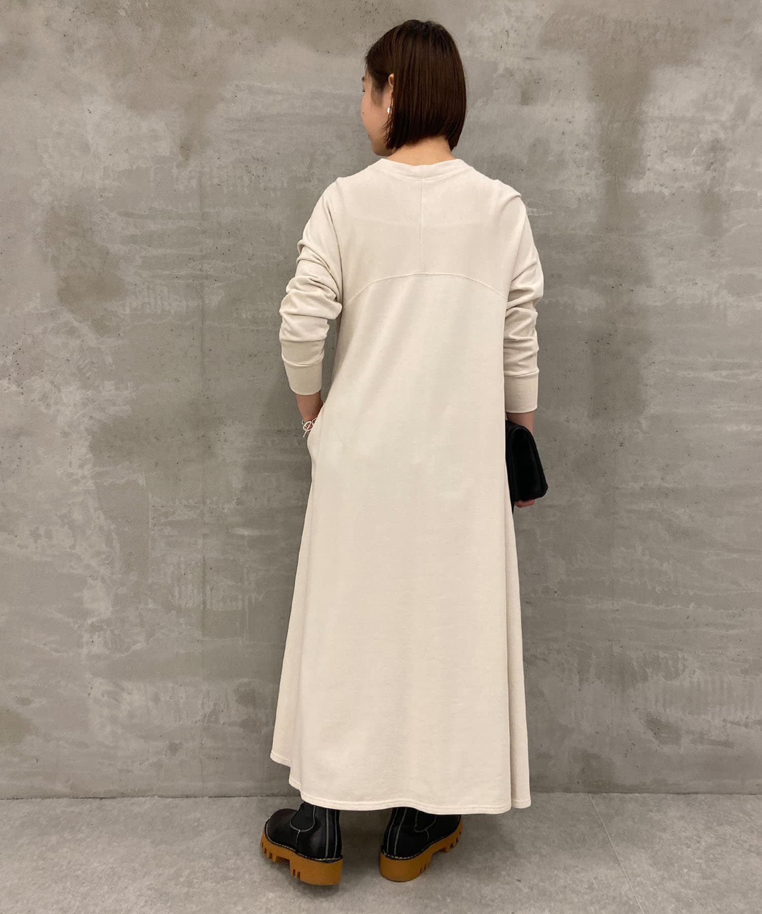 22 新作 2サイズ展開 予約 コットン裏毛ワンピース ワンピース Www Premiairhire Com Au