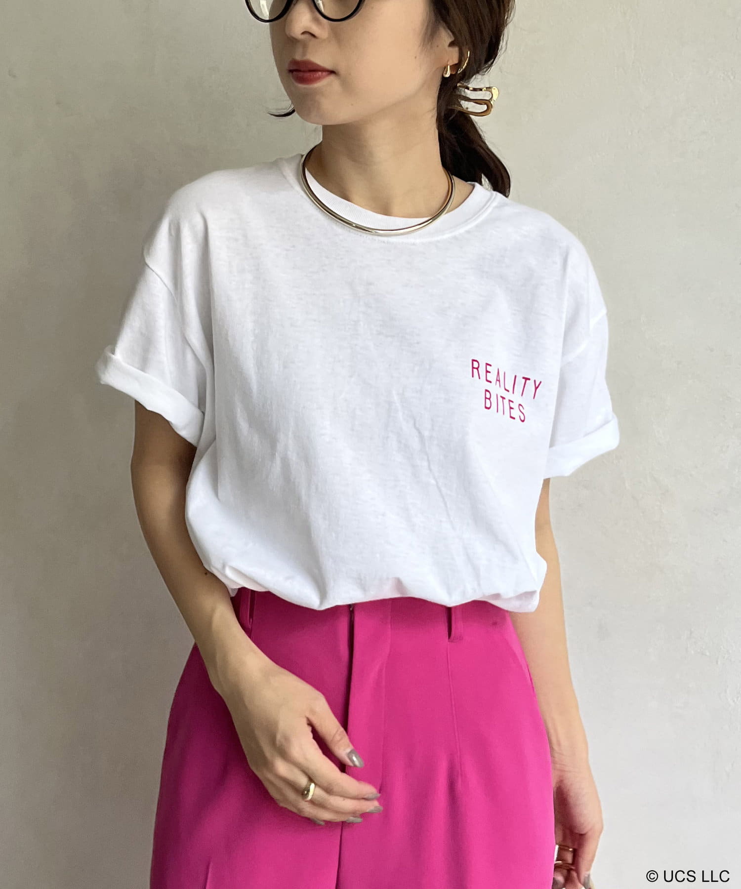 お気に入りの Reality Bites リアリティバイツ L shirt T weber × T