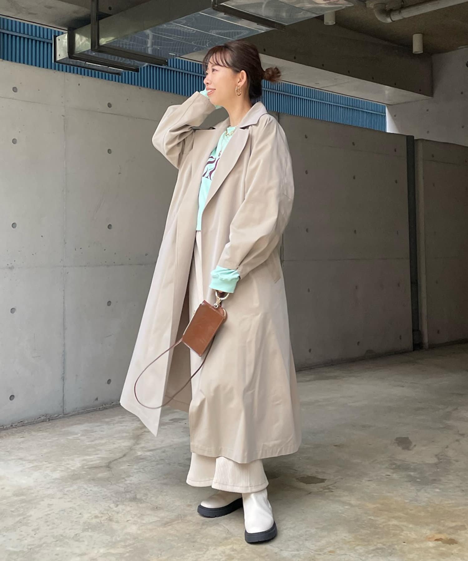 ステンカラーコート Doudou ドゥドゥ レディース Pal Closet パルクローゼット パルグループ公式ファッション通販サイト