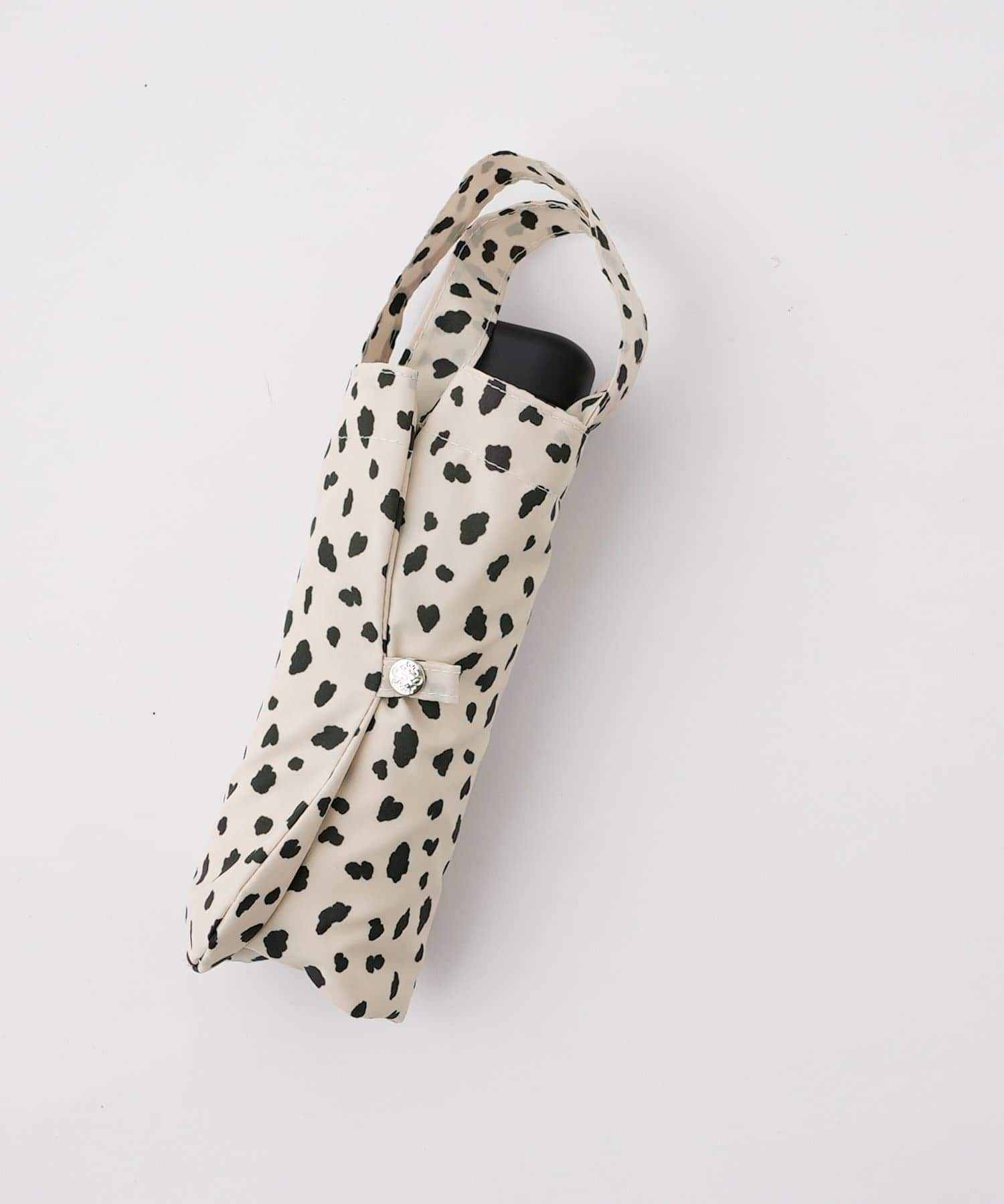 NICE CLAUP / OLIVE des OLIVE OUTLET(ナイスクラップ  / オリーブ デ オリーブ アウトレット) トートバック付きレオパード折り畳み傘