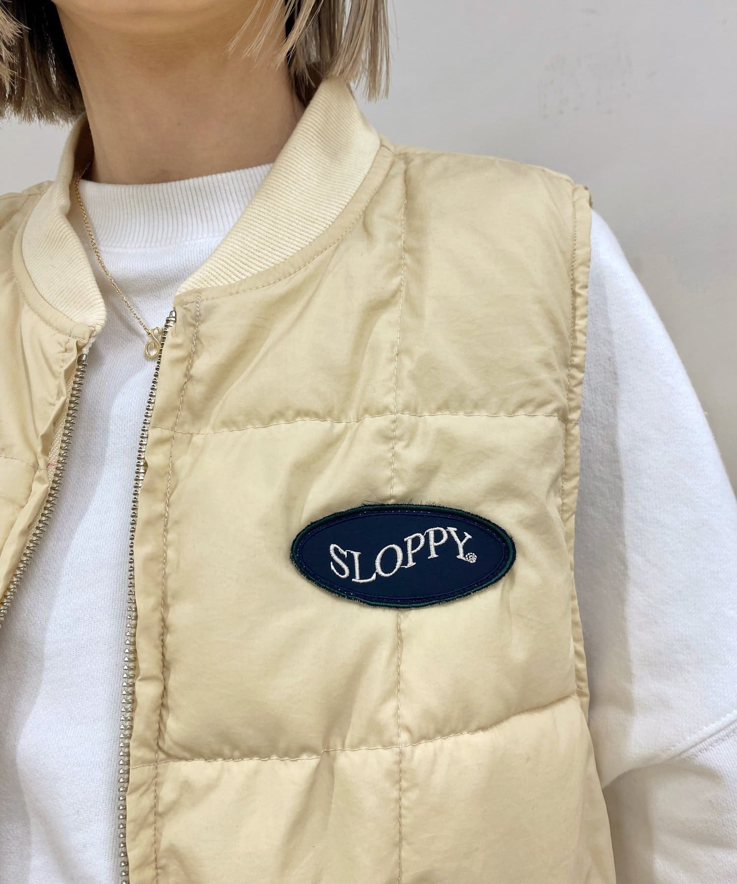 SLOPPY/スロッピー】サークルベスト | WHO'S WHO gallery(フーズフー