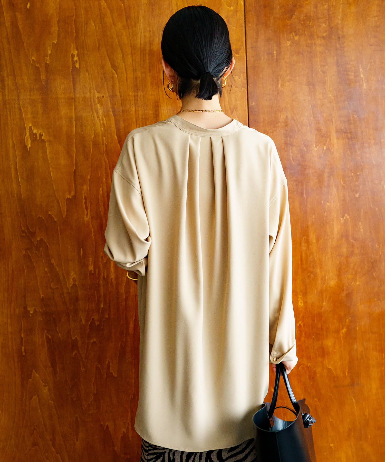 Loungedress】スキッパーブラウス | OUTLET(アウトレット