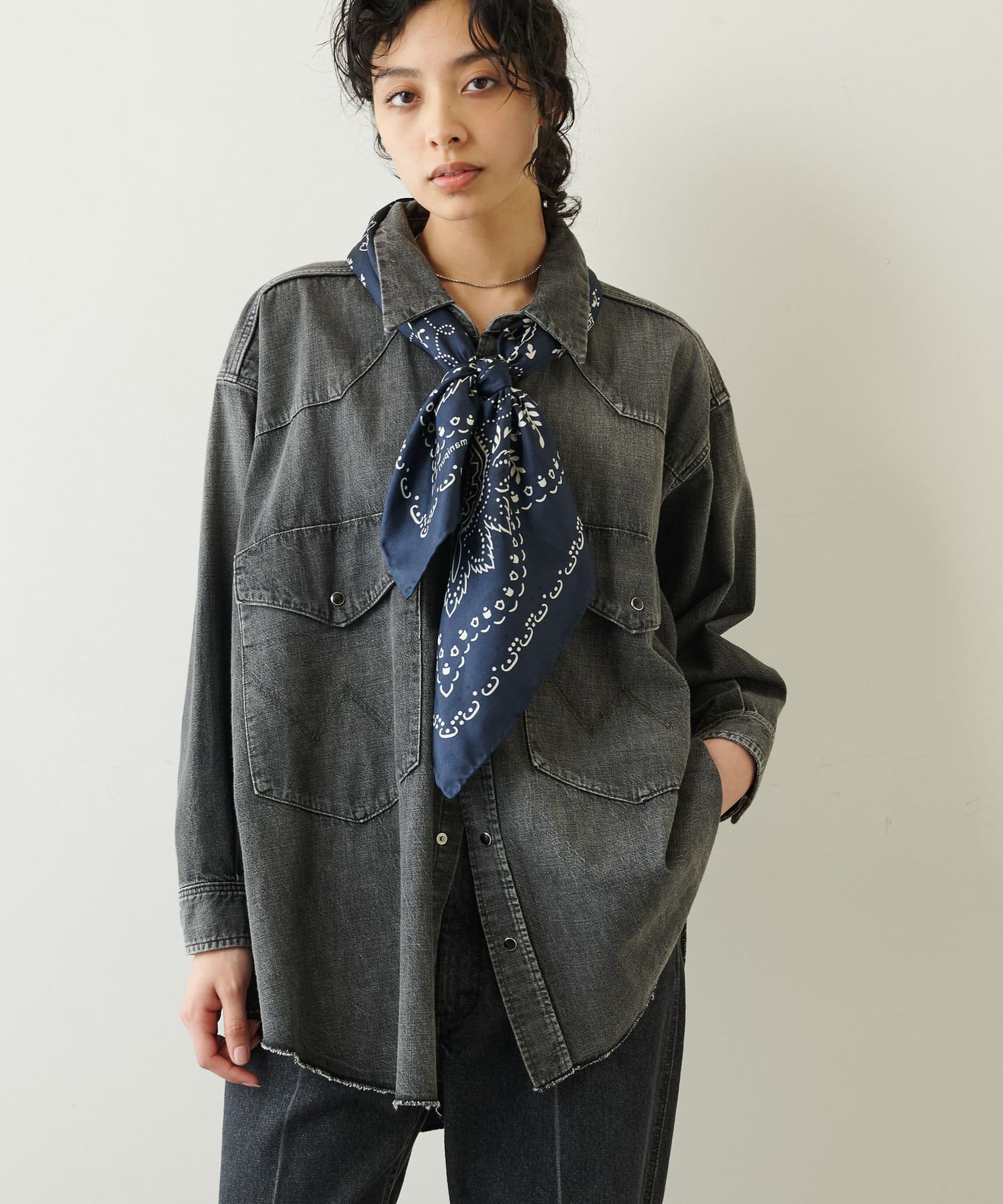 【Wrangler by F/CE.】DENIMシャツ | Whim Gazette(ウィム