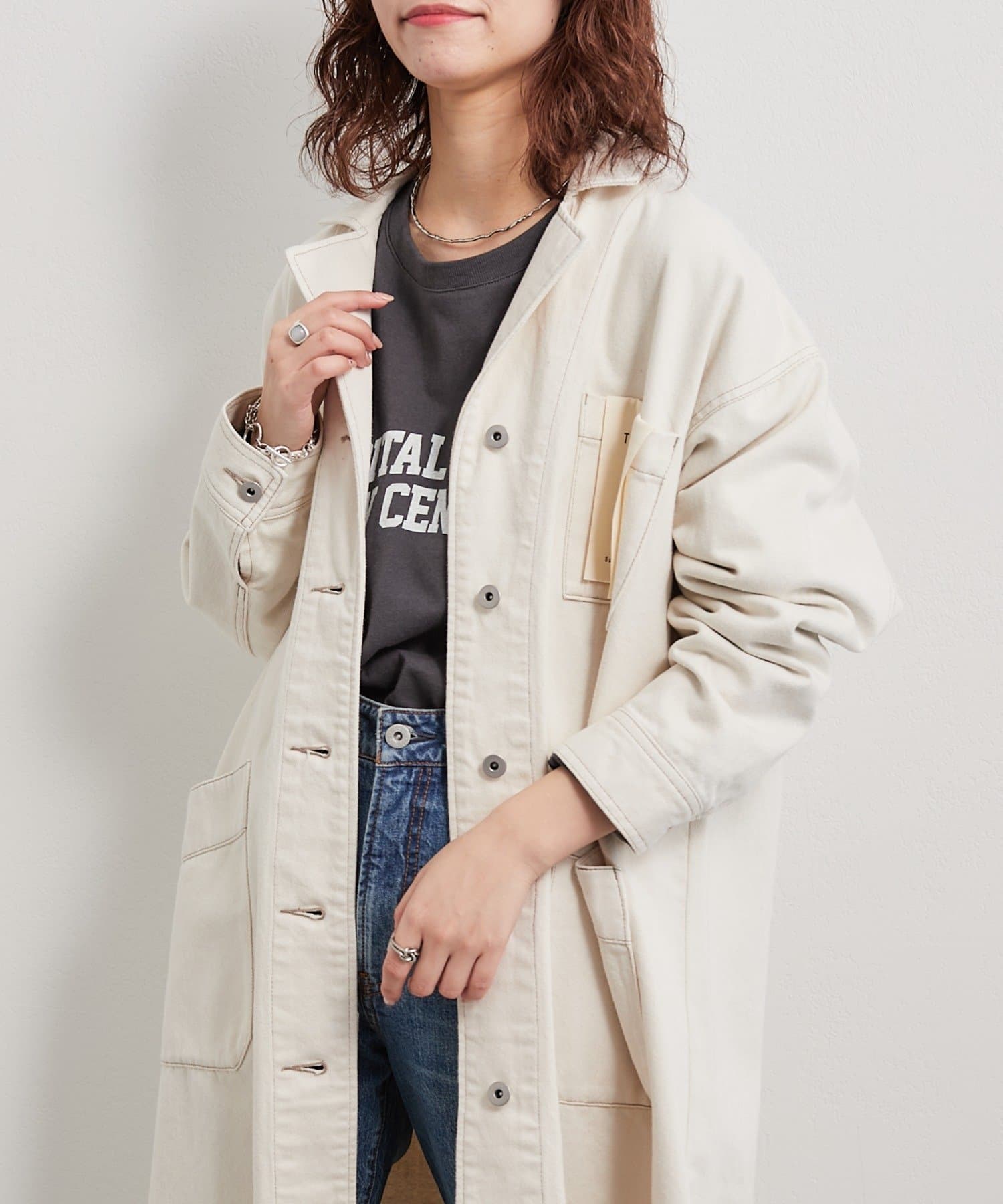 Typydenim ショップコートワンピース Ciaopanic Typy チャオパニックティピー レディース Pal Closet パルクローゼット パルグループ公式ファッション通販サイト