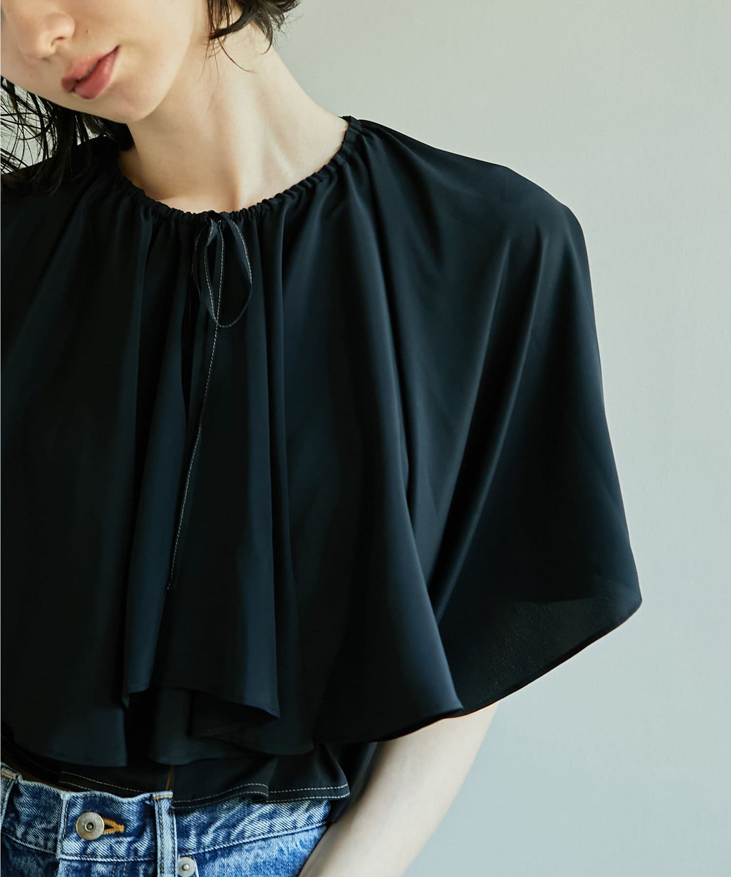 FETICO FRILLED BLOUSE | tspea.org