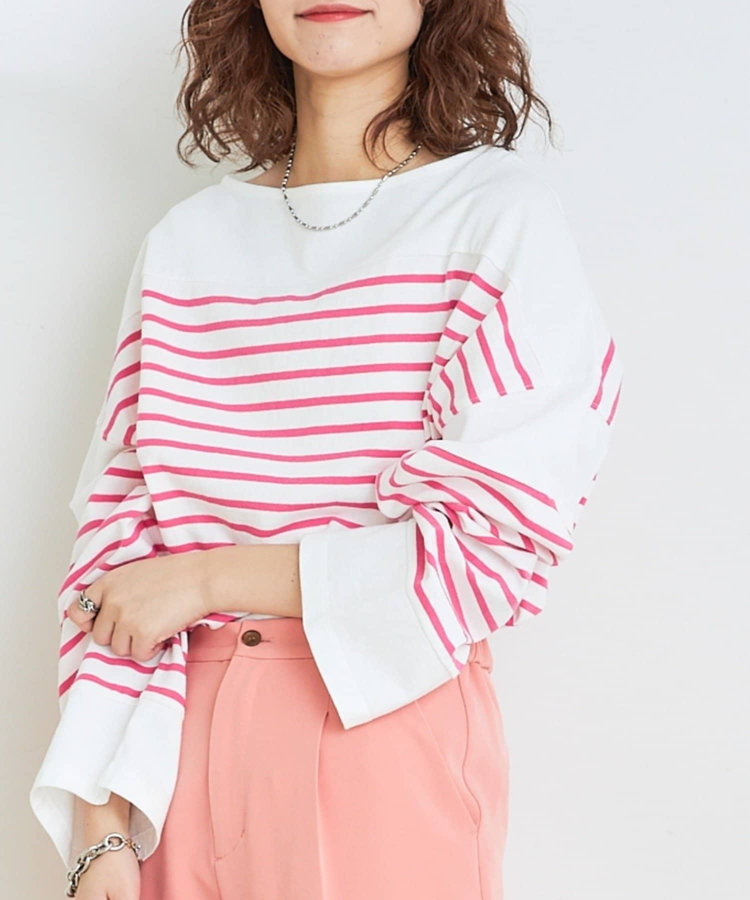 パネルボーダーカラー刺繍tee Ciaopanic Typy チャオパニックティピー レディース Pal Closet パルクローゼット パルグループ公式ファッション通販サイト