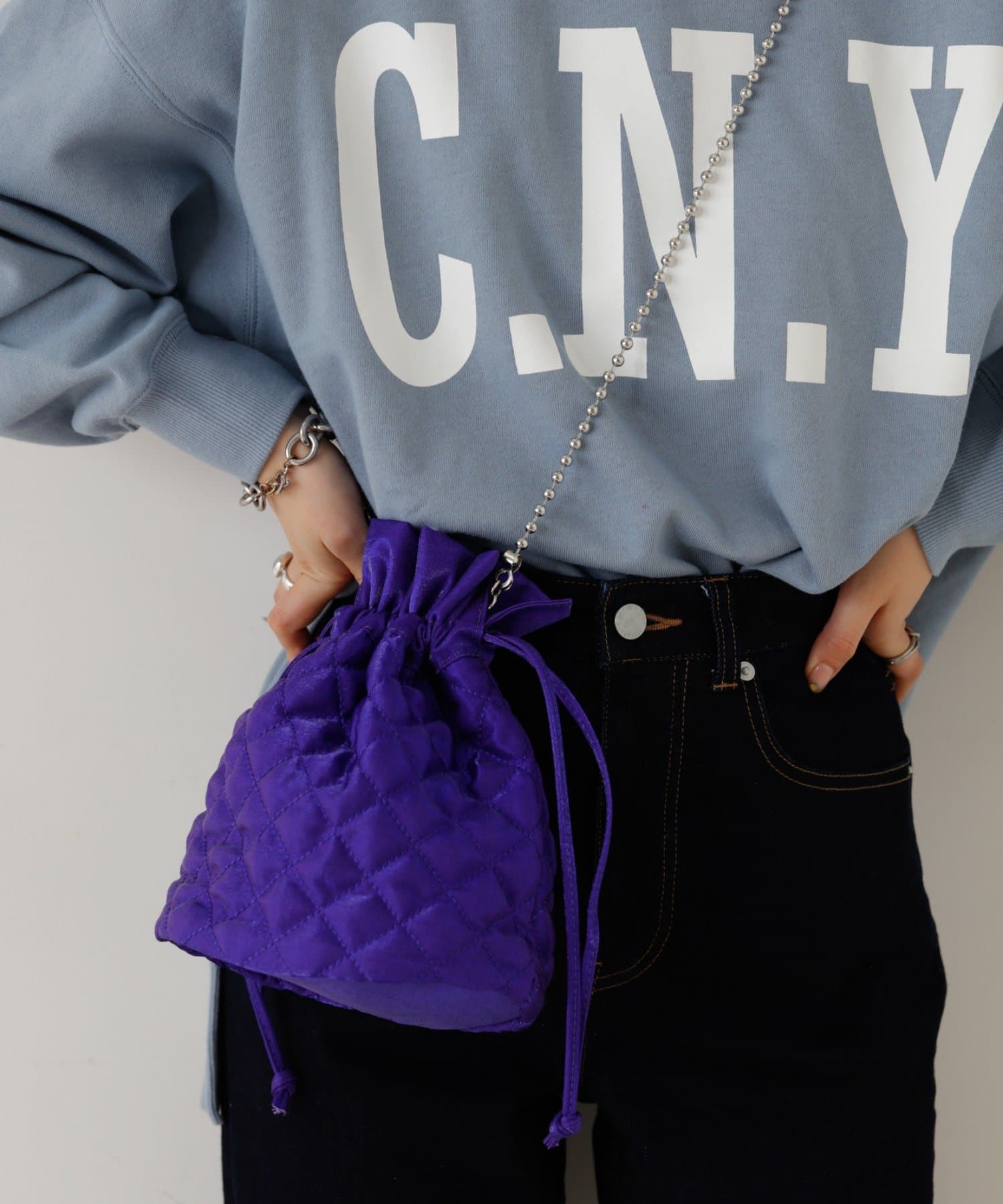 キルティング巾着ショルダー Ciaopanic Typy チャオパニックティピー レディース Pal Closet パルクローゼット パルグループ公式ファッション通販サイト