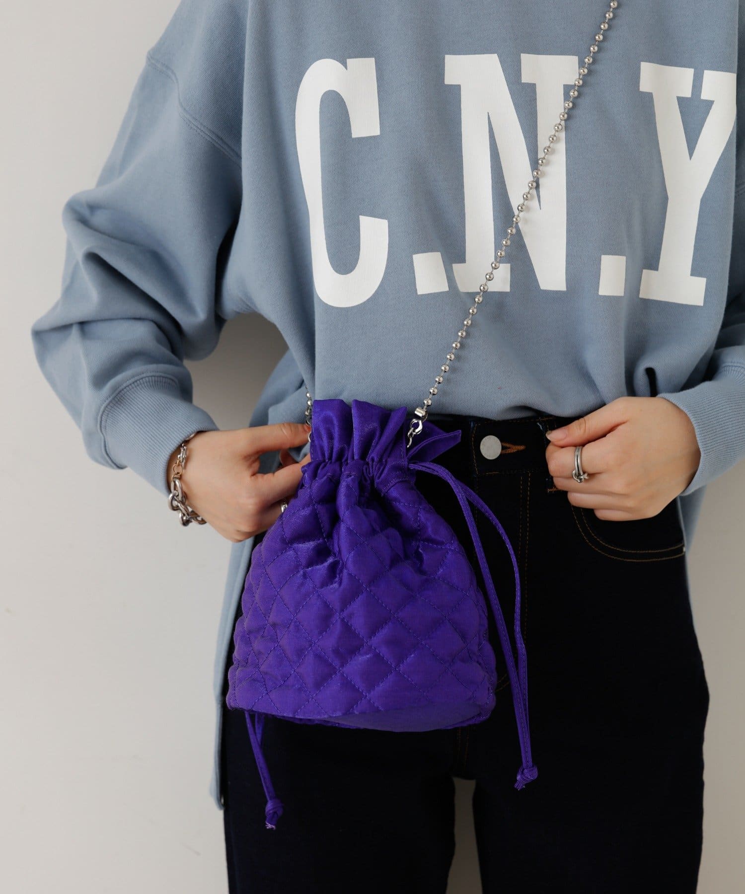 キルティング巾着ショルダー Ciaopanic Typy チャオパニックティピー レディース Pal Closet パルクローゼット パルグループ公式ファッション通販サイト