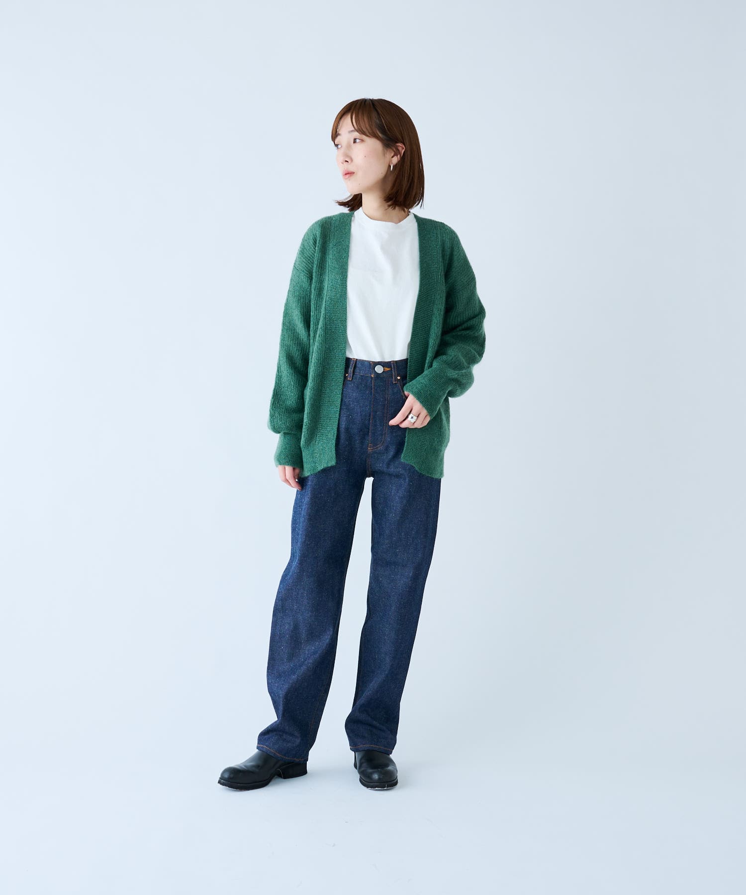 cardigan silk mohair