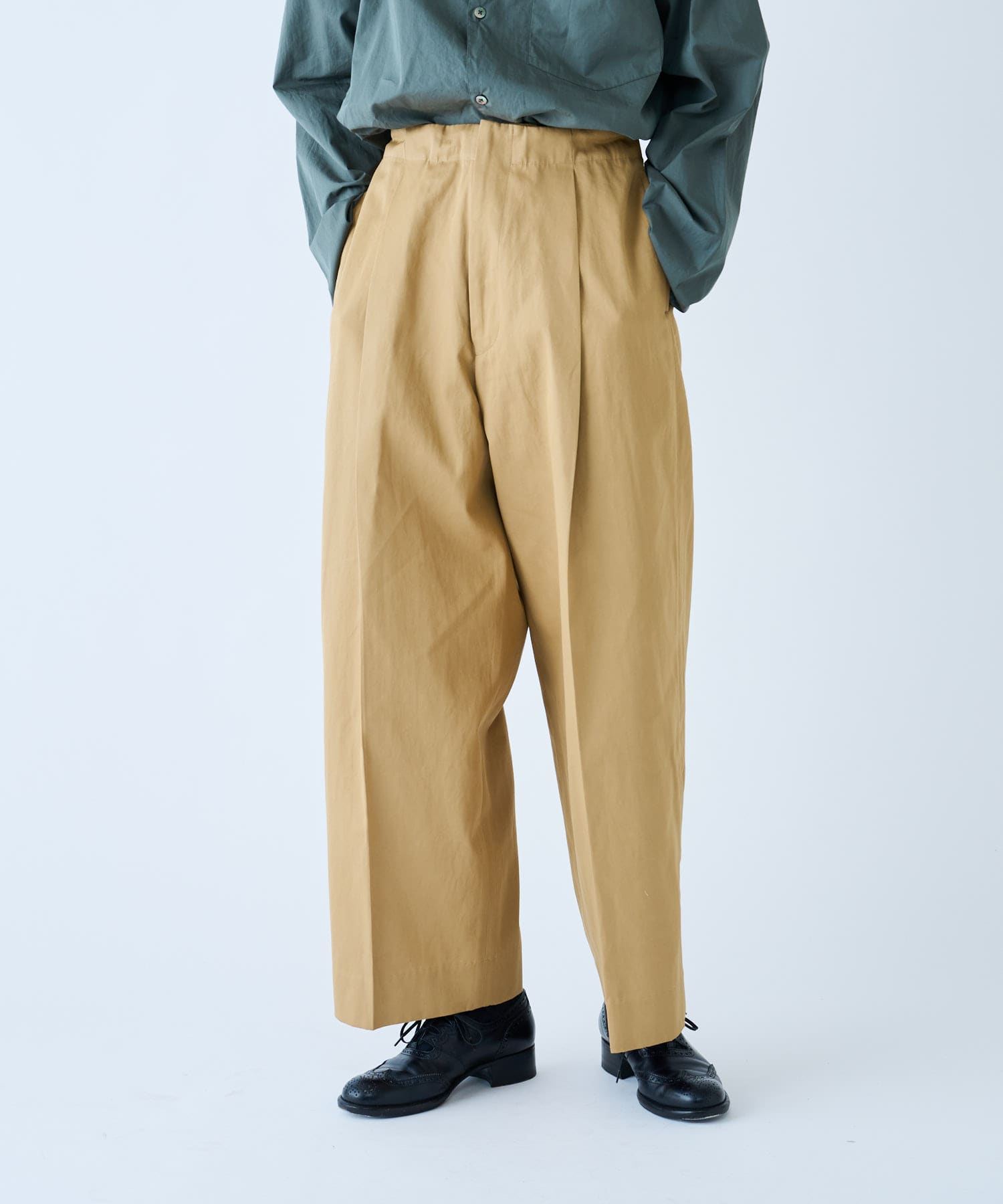 blurhms / Super Wide Easy Slacks ブラームス - スラックス