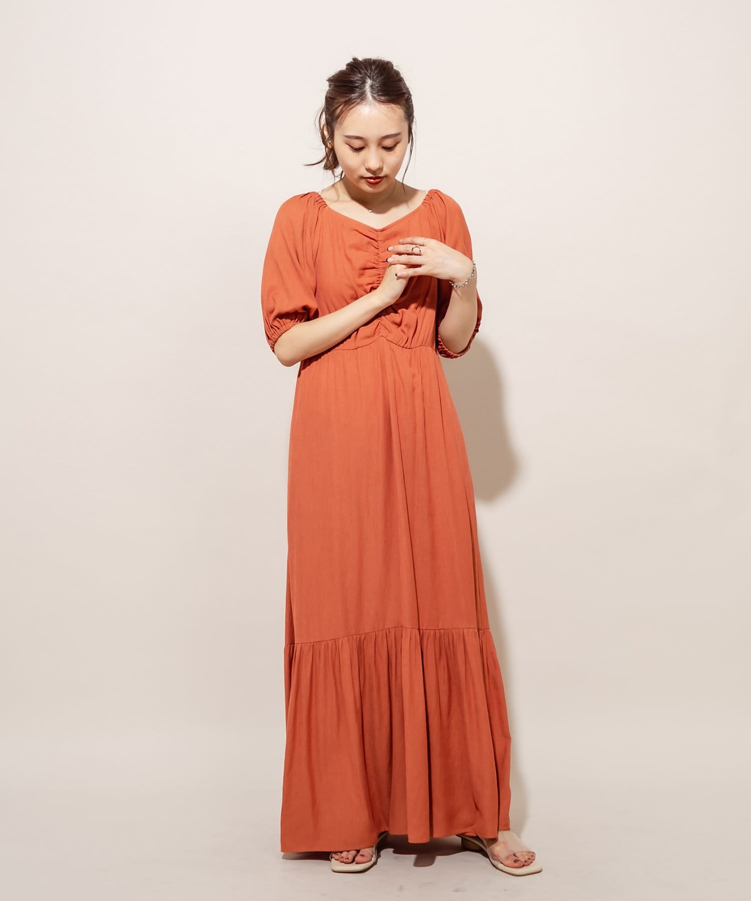 mystic ワンピース mystic】ティアードワンピース | OUTLET(アウトレット