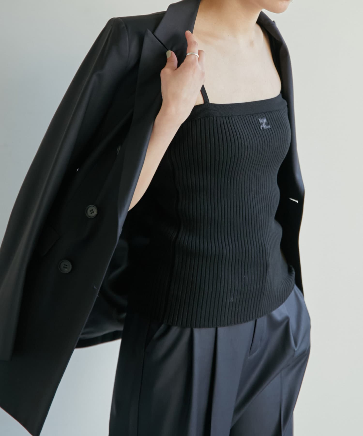 Courreges】ニットタンクトップ | GALLARDAGALANTE(ガリャルダガランテ