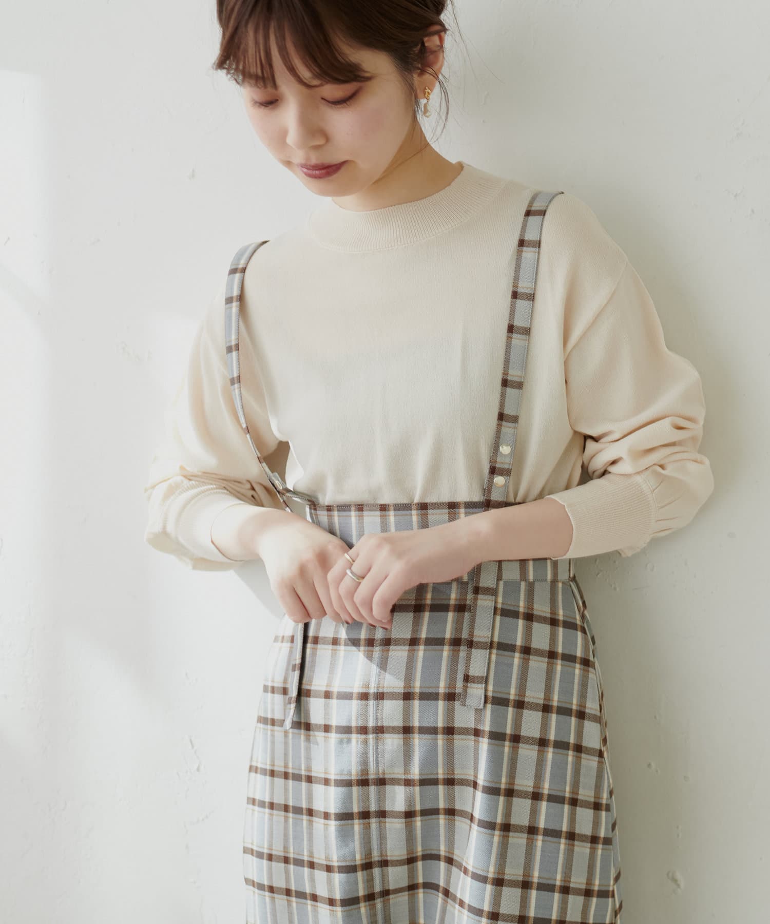 憧れの 便利なシンプルプチハイニット | couture(ナチュラル natural ニット+セーター