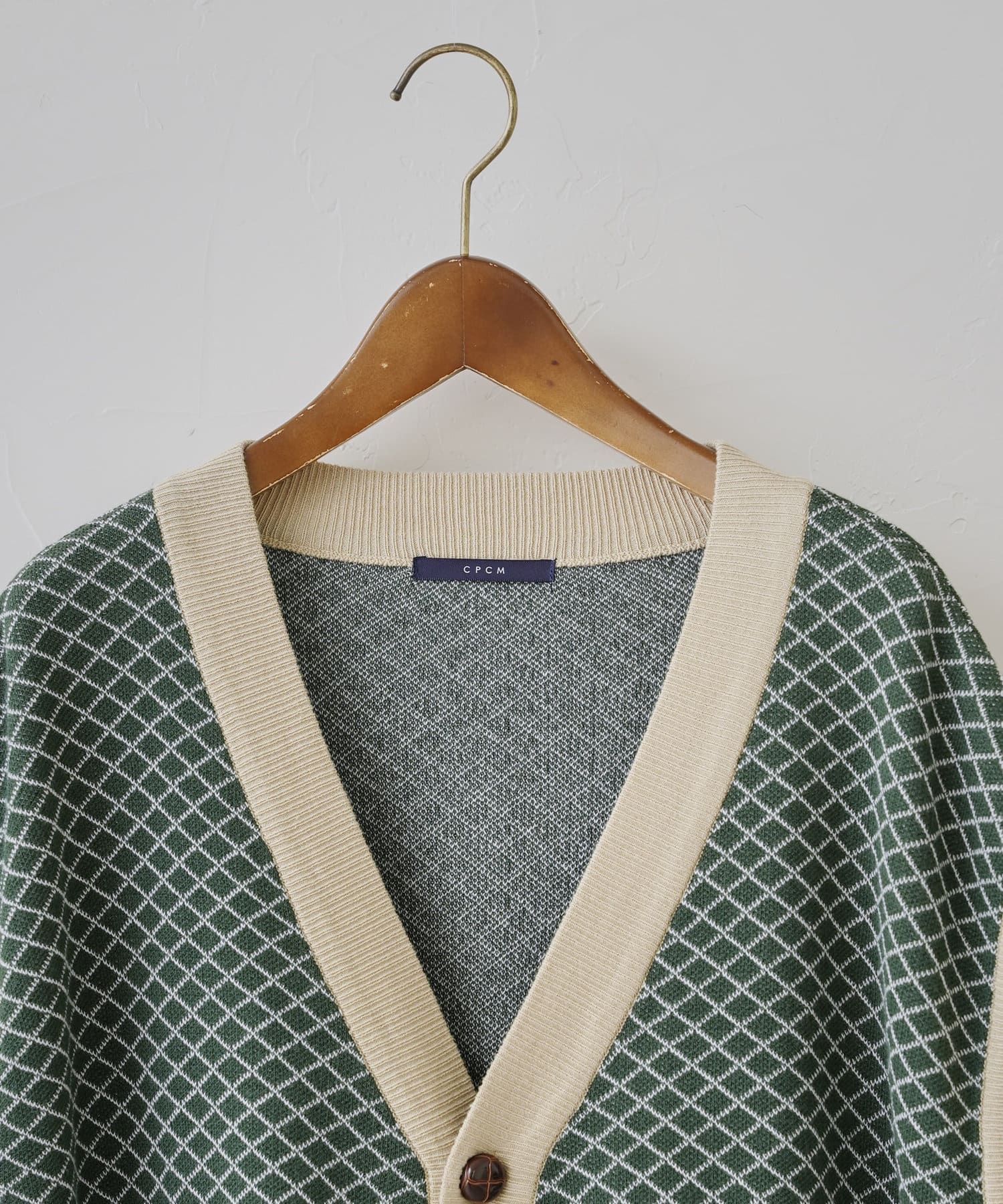 チェック柄カーディガンベスト Cpcm シーピーシーエム メンズ Pal Closet パルクローゼット パルグループ公式ファッション通販サイト