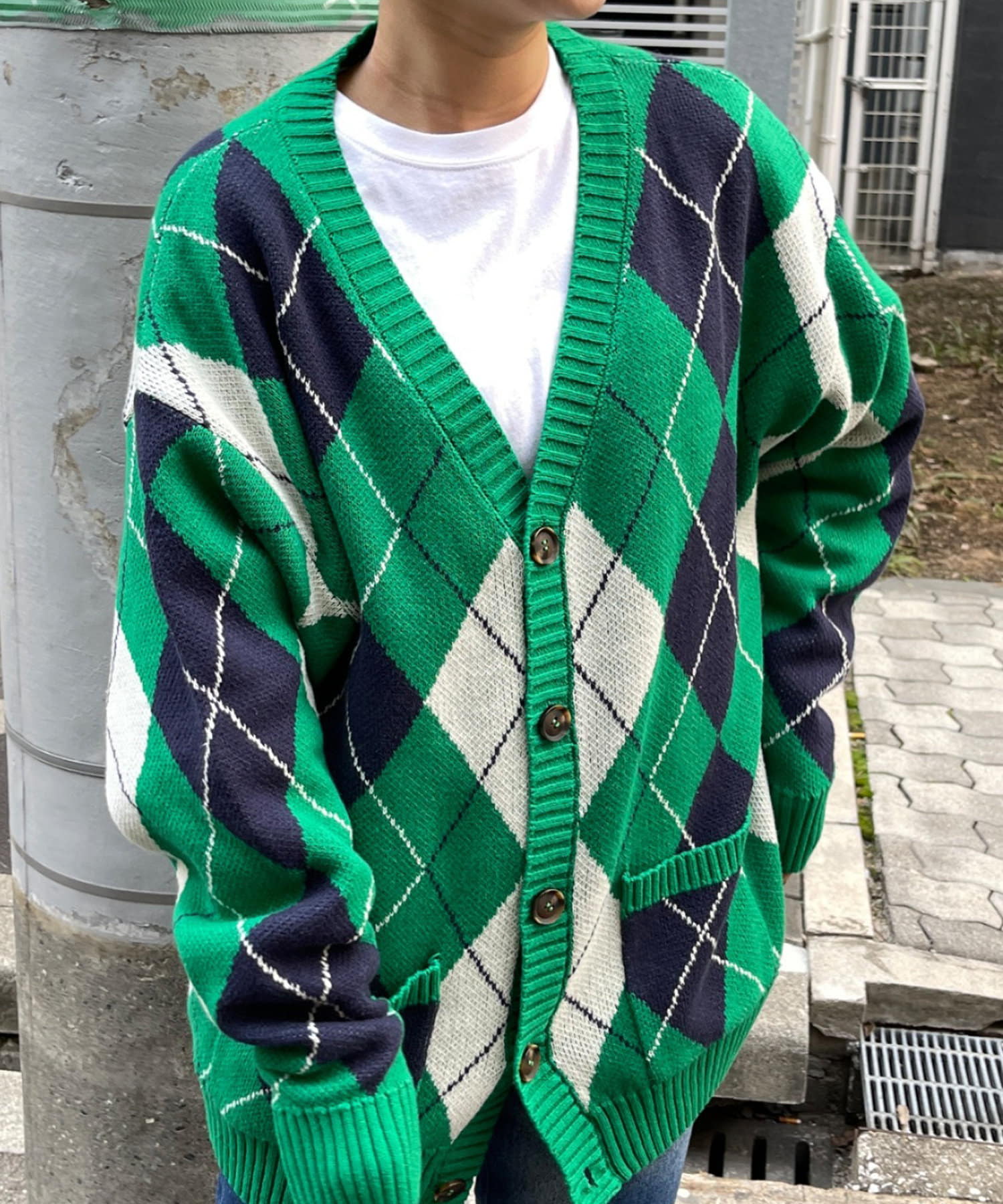 アソート柄カーディガン Cpcm シーピーシーエム メンズ Pal Closet パルクローゼット パルグループ公式ファッション通販サイト