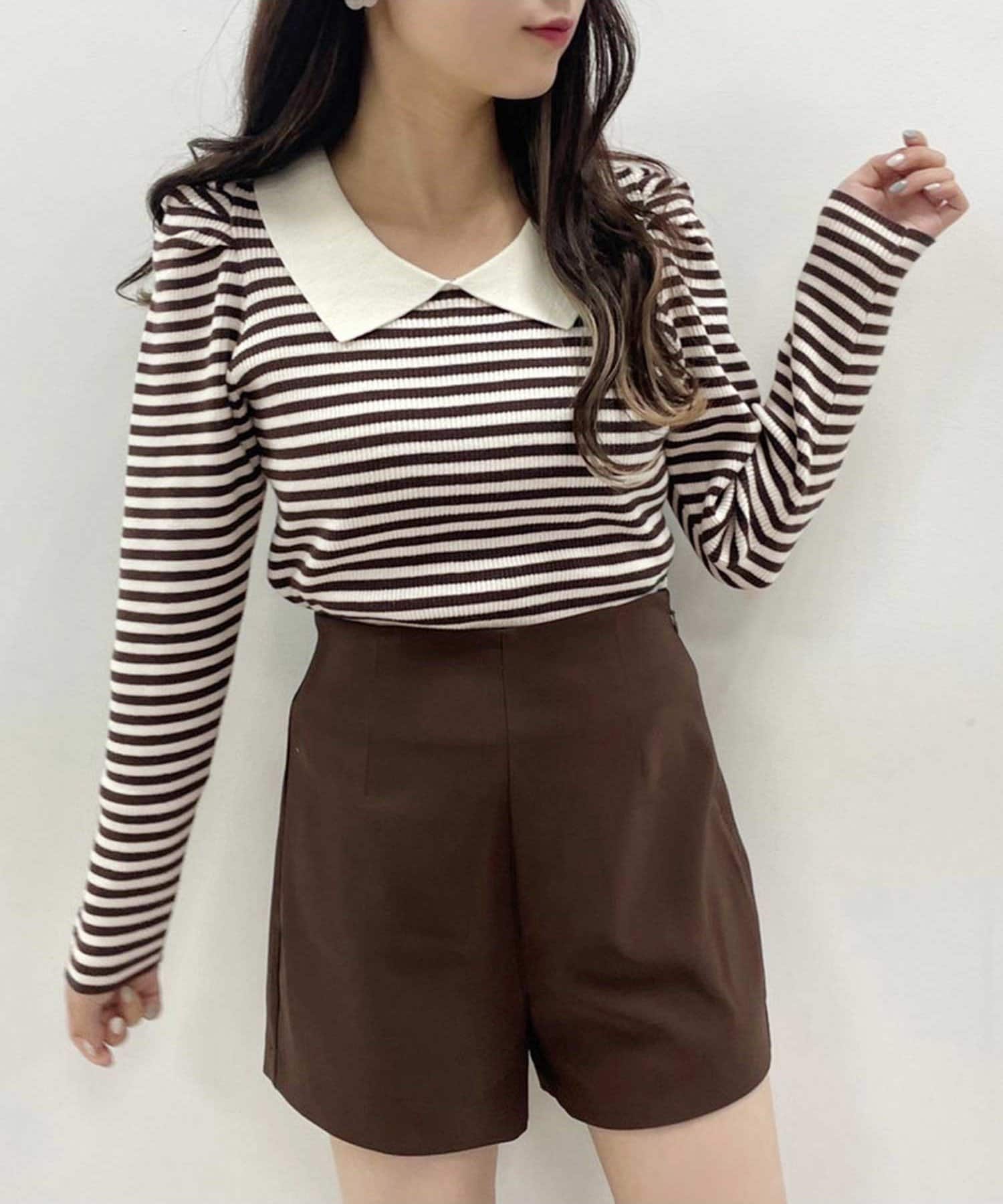 襟付きリブニット | one after another NICE CLAUP(ワンアフターアナザー ナイスクラップ)レディース | PAL CLOSET(パルクローゼット) - パルグループ公式ファッション通販サイト 襟付きリブニット | one after another NICE CLAUP(ワンアフターアナザー ナイスクラップ)レディース | PAL CLOSET(パルクローゼット) - パルグループ公式ファッション通販サイト