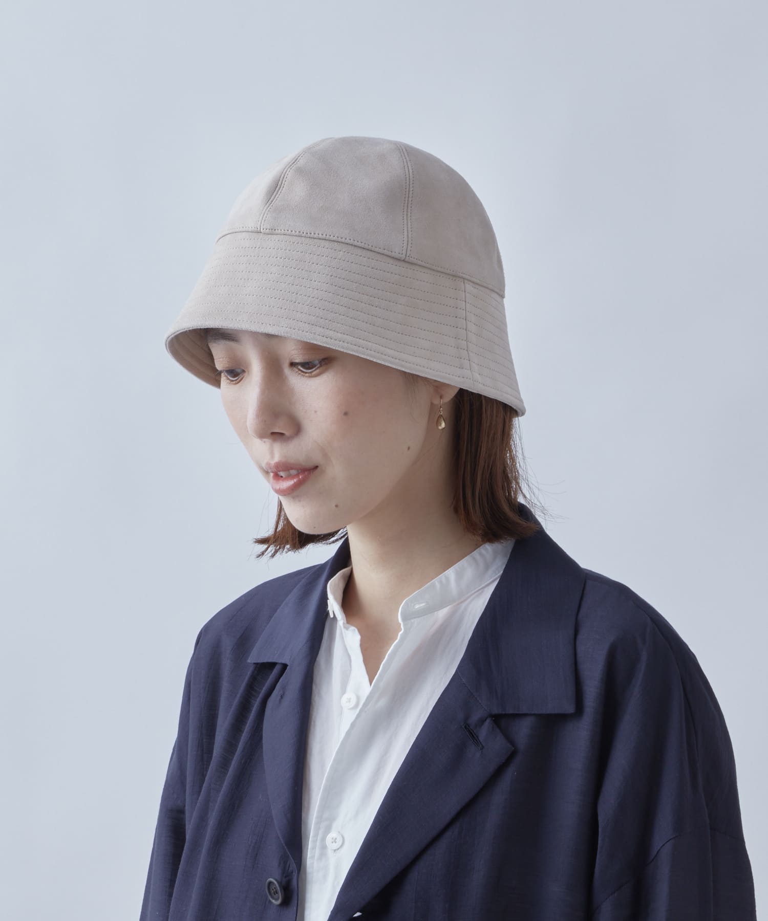 素敵な KIJIMA TAKAYUKI Sheep Suede Sailor Hat 1 kids-nurie.com