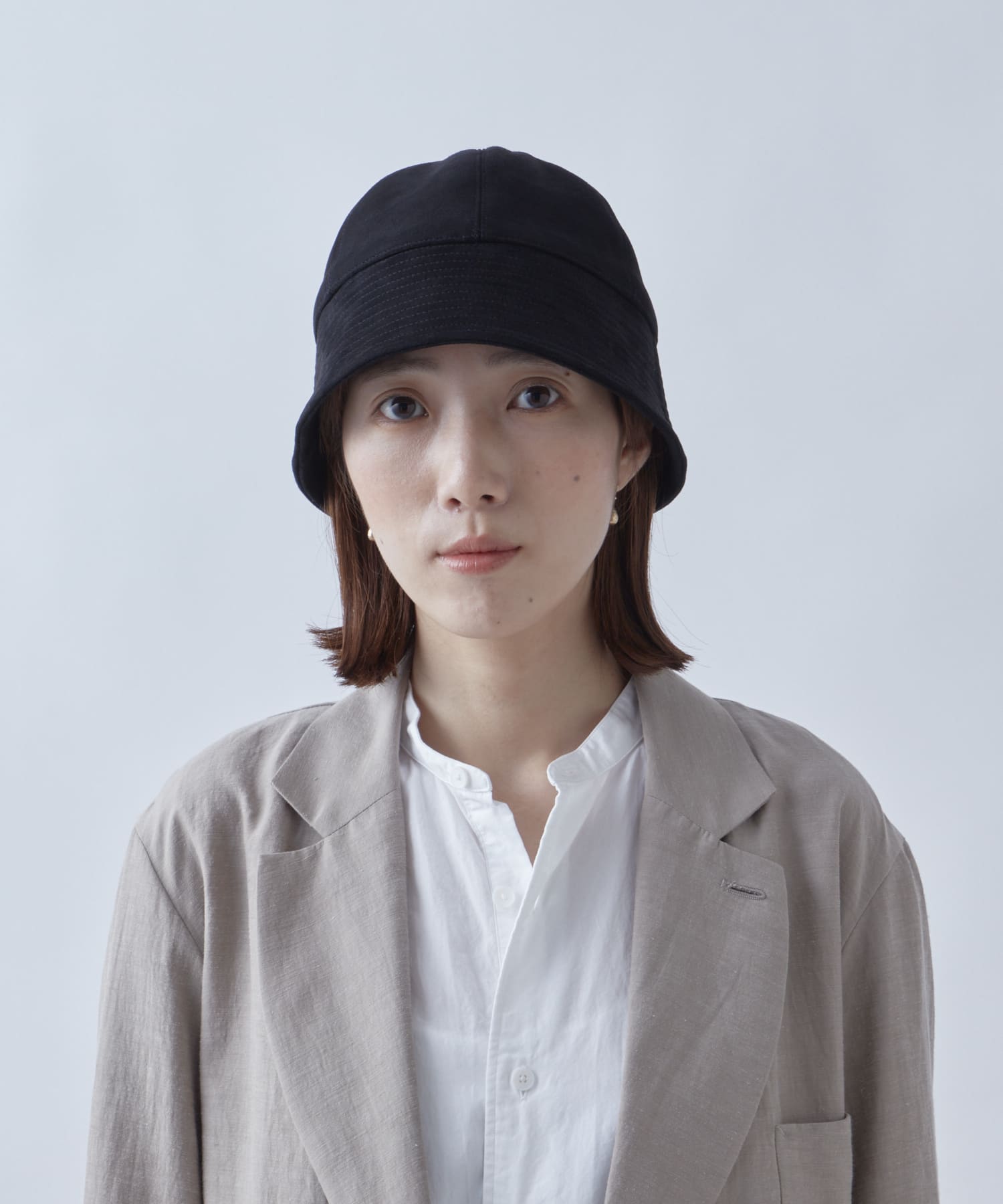 KIJIMA TAKAYUKI /Sheep Suede Sailor Hat-