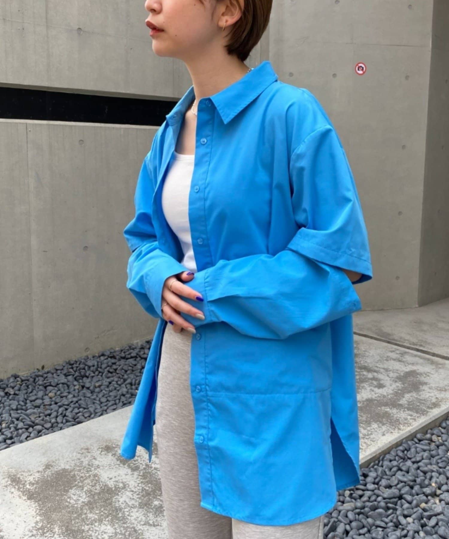 何通りも楽しめる Bigポケットマルチwayシャツ Ciaopanic チャオパニック レディース Pal Closet パルクローゼット パルグループ公式ファッション通販サイト