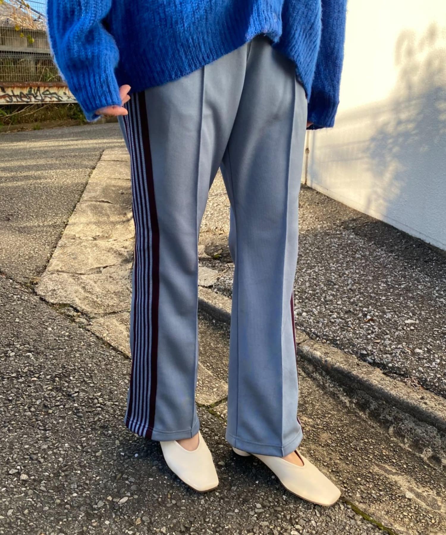 ストレート S サックスブルー sax blue 22ss needles 5-silversky