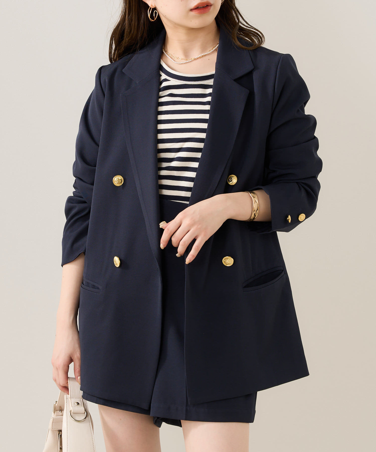 金釦ダブルジャケット Chico チコ レディース Pal Closet パルクローゼット パルグループ公式ファッション通販サイト