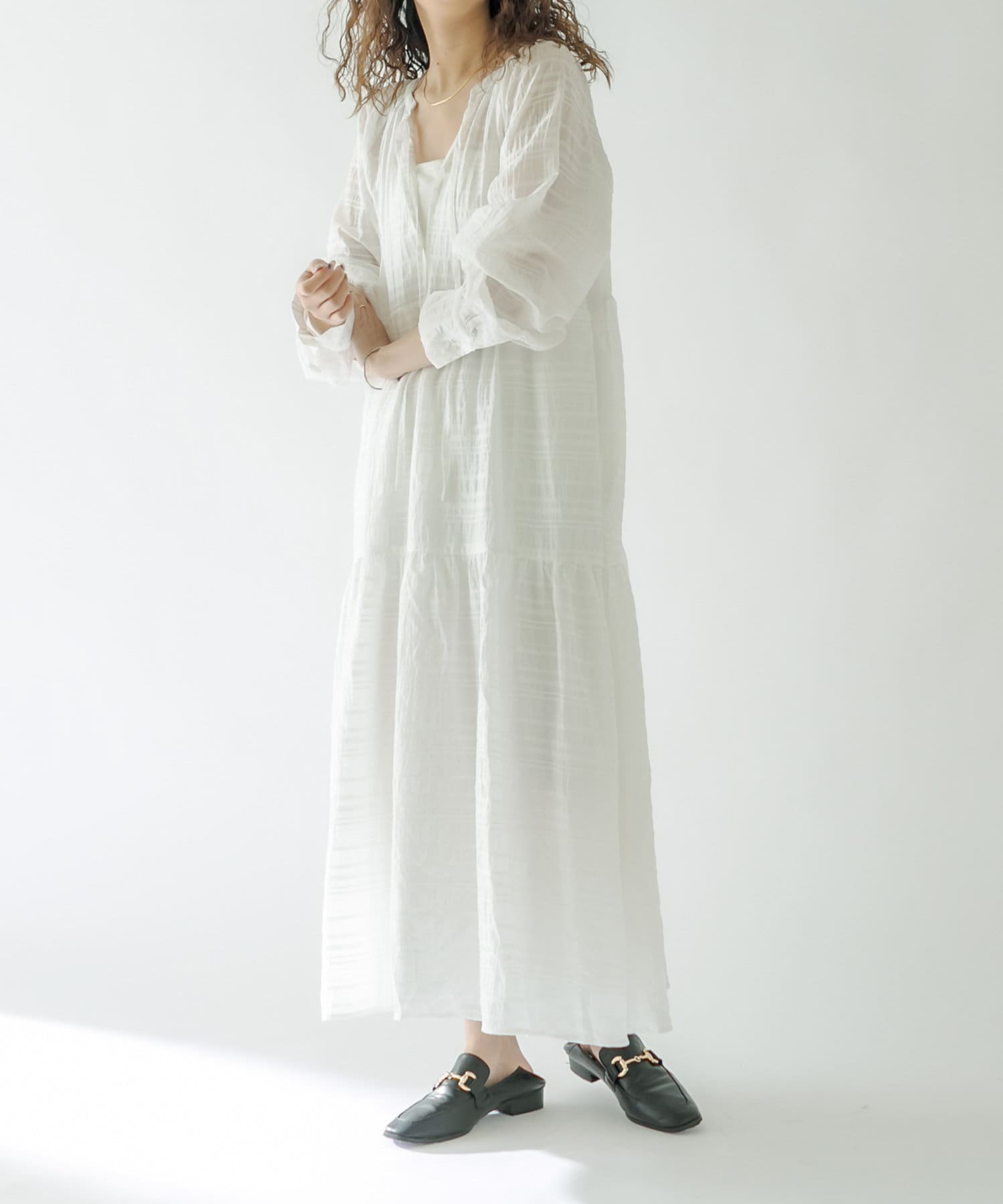 シアーボーダーワンピース Mystic ミスティック レディース Pal Closet パルクローゼット パルグループ公式ファッション通販サイト