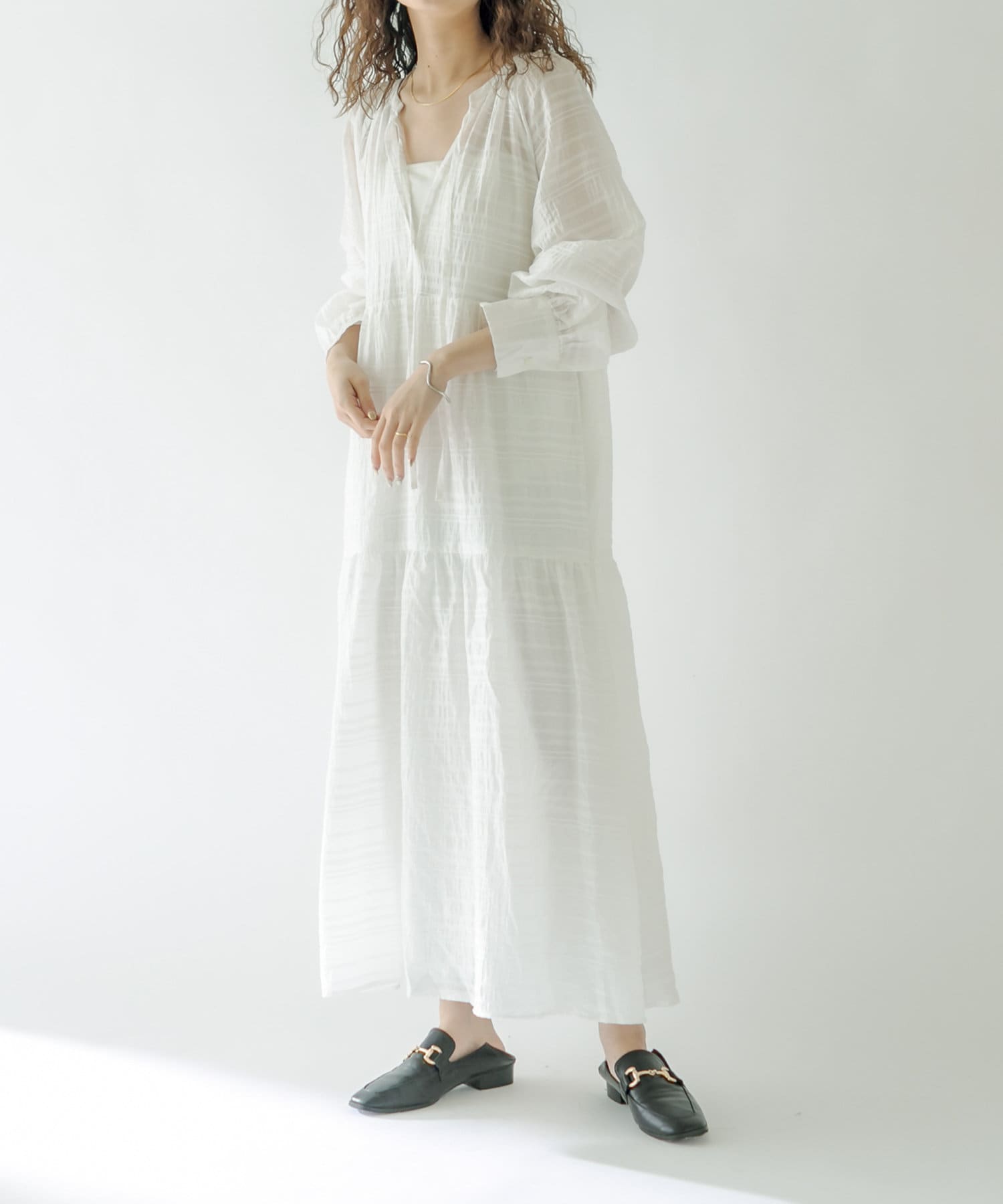 シアーボーダーワンピース Mystic ミスティック レディース Pal Closet パルクローゼット パルグループ公式ファッション通販サイト