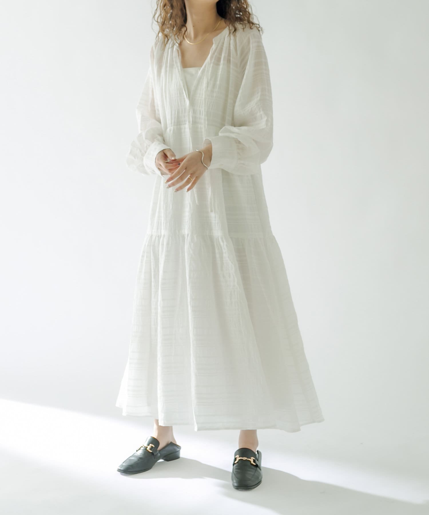 シアーボーダーワンピース Mystic ミスティック レディース Pal Closet パルクローゼット パルグループ公式ファッション通販サイト