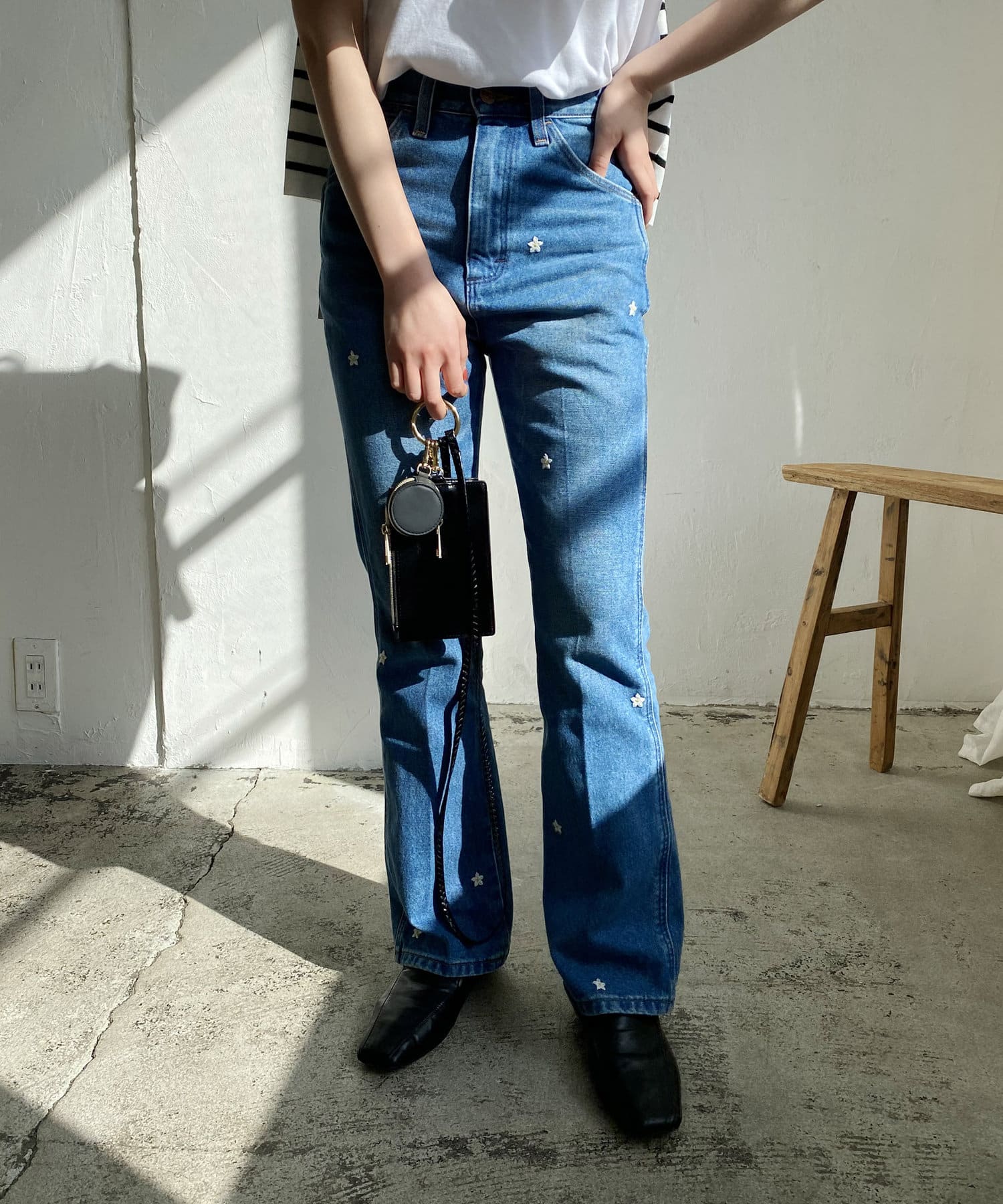 HAIKURE ハイクール デニムパンツ ボトムス レディース Denim pants