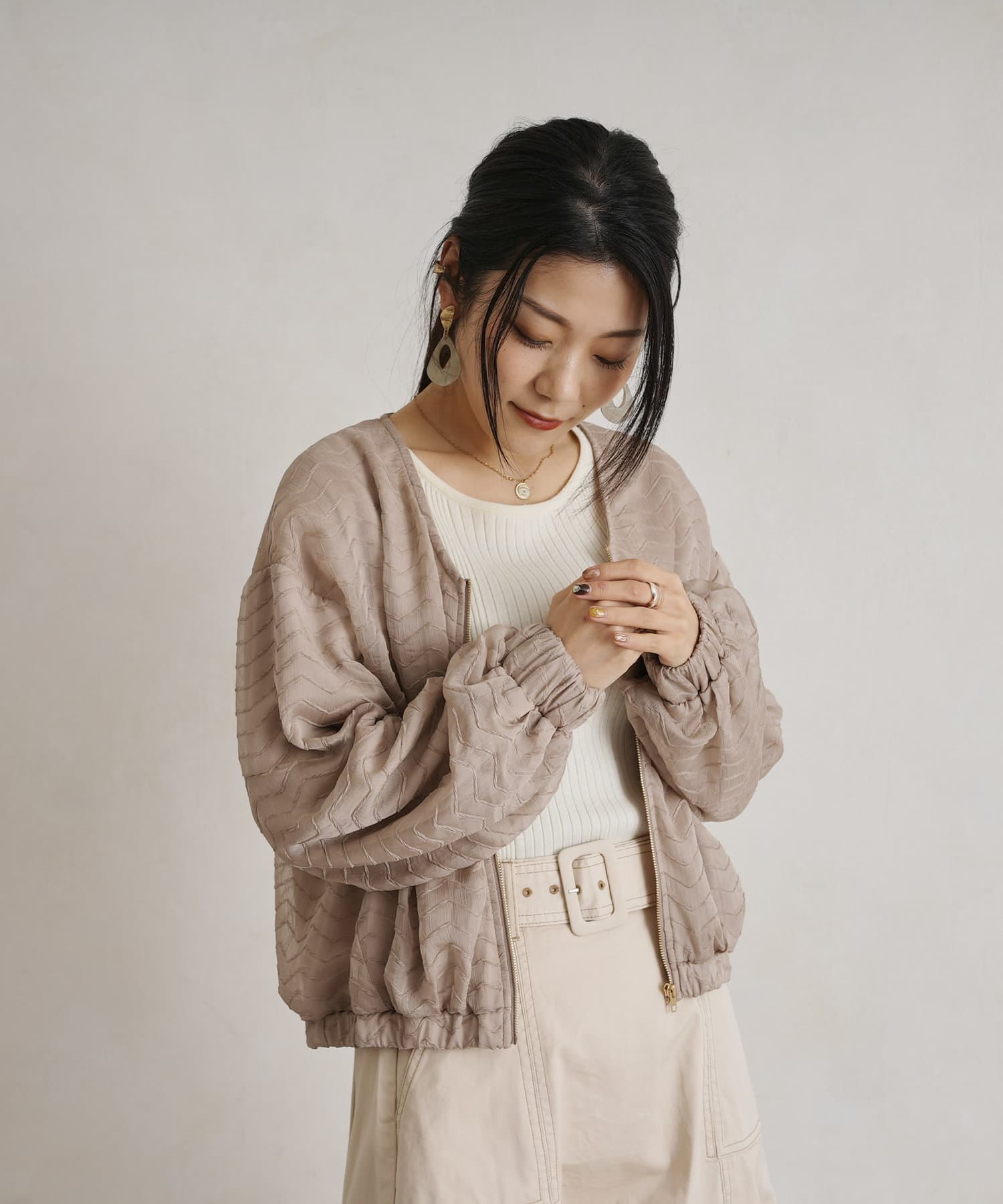 シアージャガードロングジャケット - Aga - Aga｜YAMADAYA STORE
