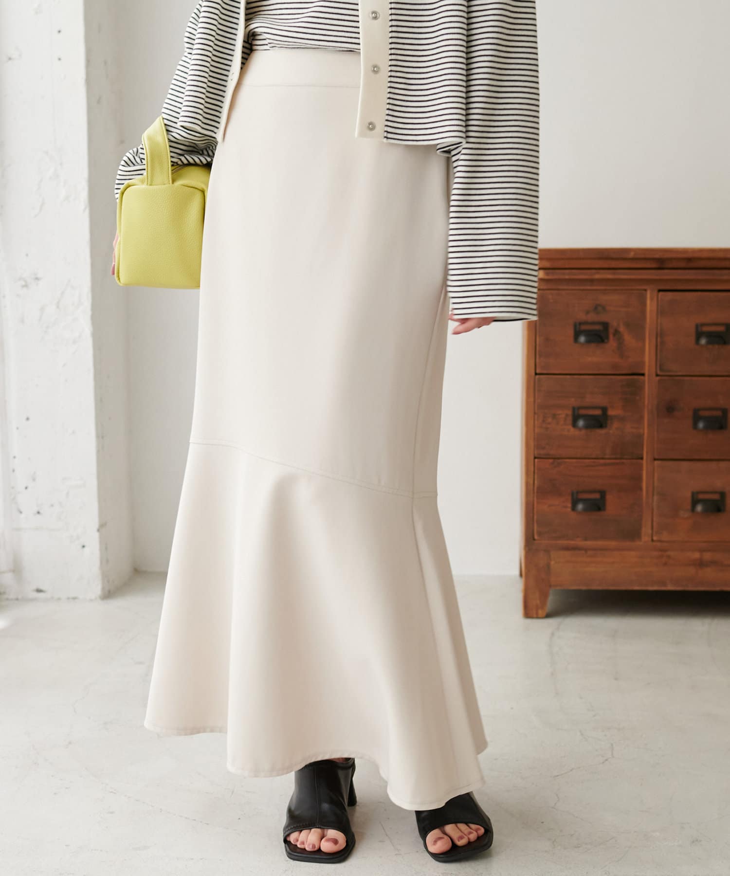 新品本物スカートマーメイドスカート《WEB限定カラーあり》 | Discoat(ディスコート