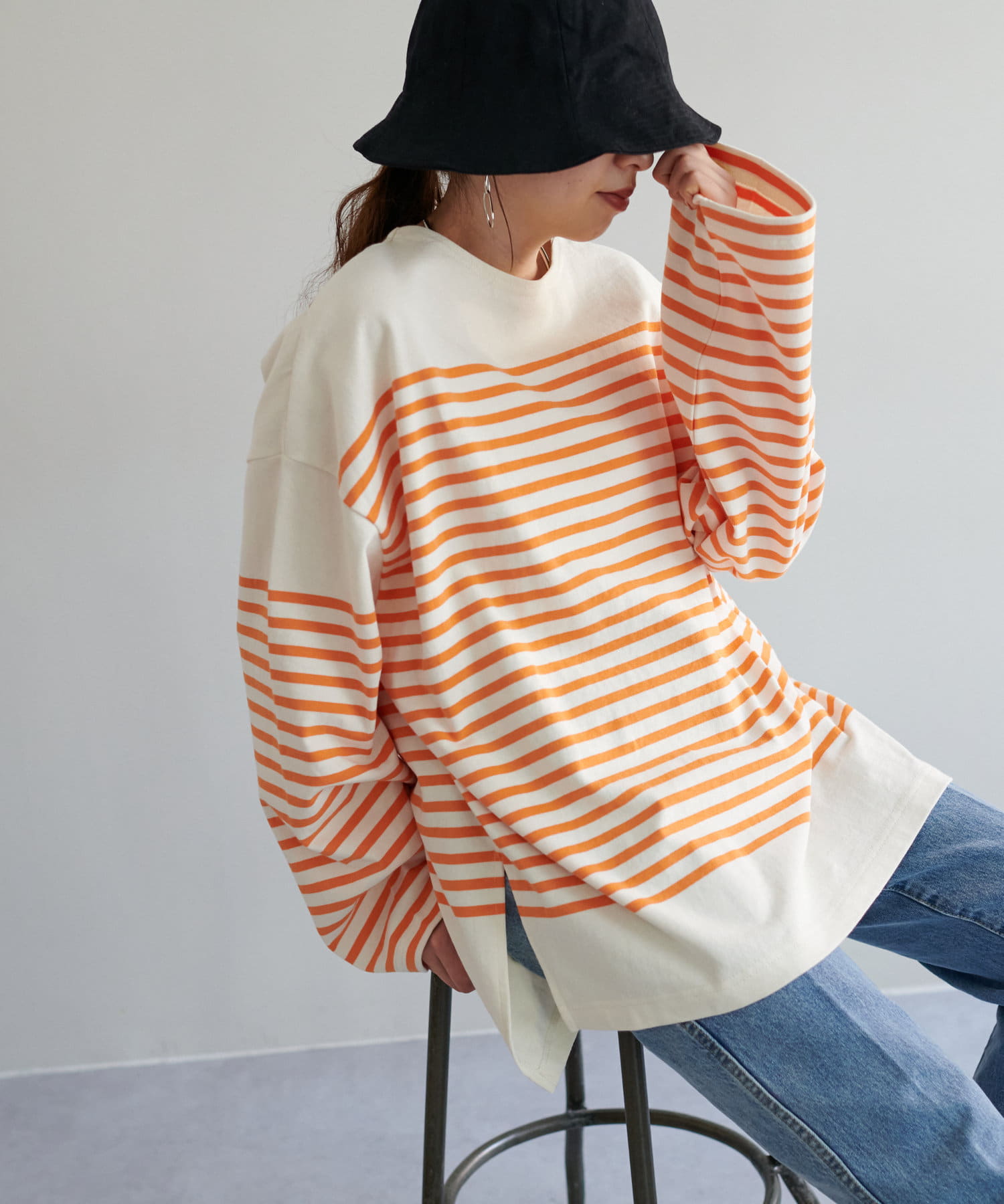 タグ付き新品 【SURT/サート】 COFFEE ソメ バスクボーダー 東浦店】バスクボーダービッグロングスリーブ - DISCOAT(ディスコート