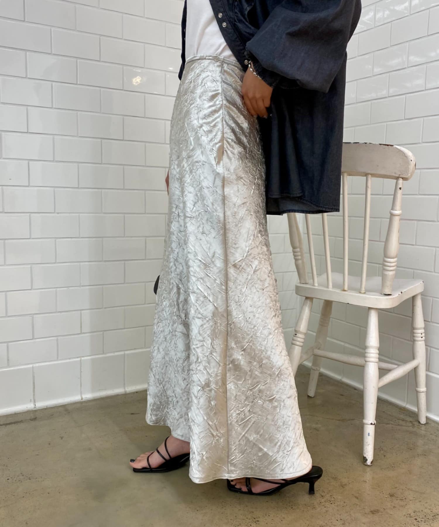 ワッシャーサテンマーメイドスカート Ciaopanic チャオパニック レディース Pal Closet パルクローゼット パルグループ公式ファッション通販サイト