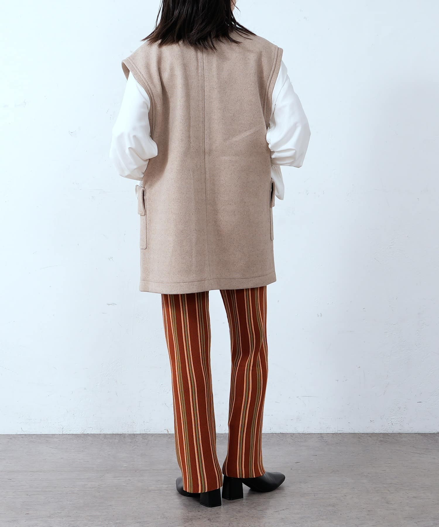 OUTLET(アウトレット) 【Ciaopanic】マルチストライプニットパンツ