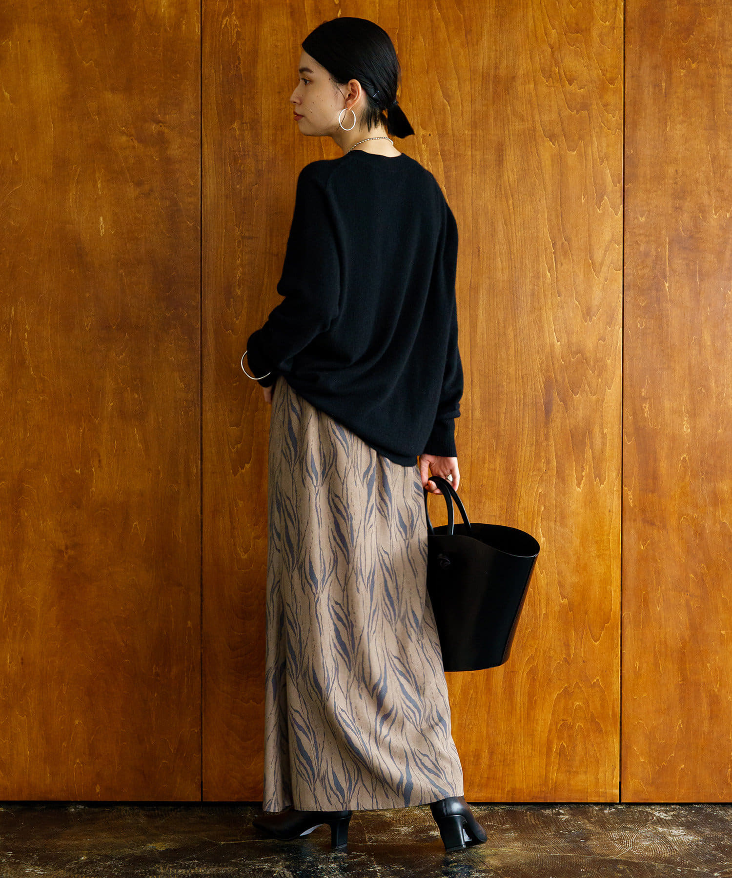 スカート ロングスカート Loungedress】ゼブラマーメイドスカート | OUTLET(アウトレット 