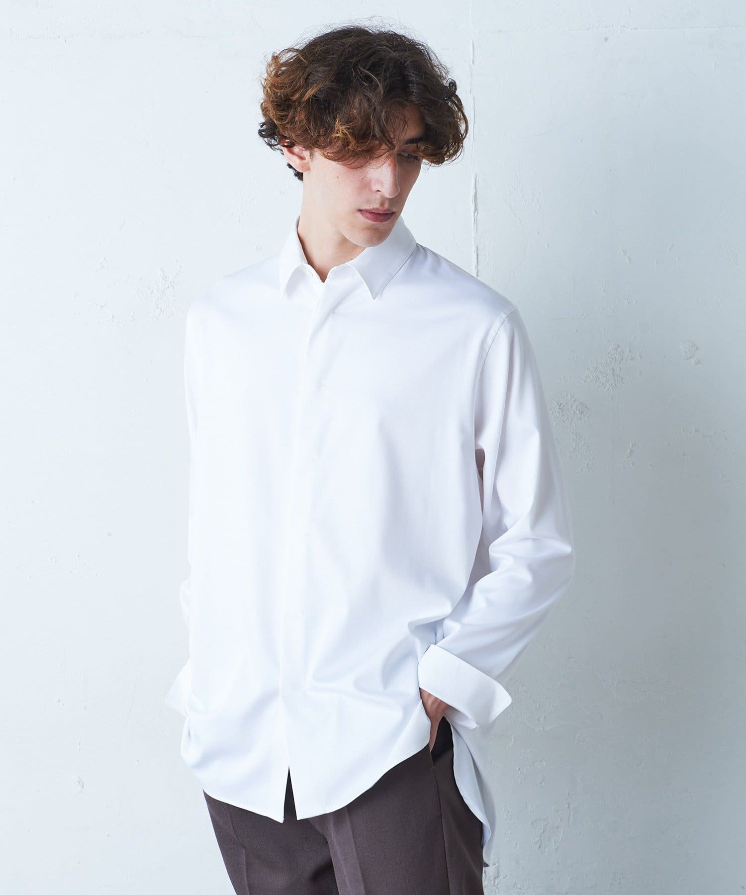 バンブーレーヨンダブルカフスシャツ Lui S ルイス メンズ Pal Closet パルクローゼット パルグループ公式ファッション通販サイト バンブーレーヨンダブルカフスシャツ Lui S ルイス メンズ Pal Closet パルクローゼット パルグループ公式ファッション通販サイト